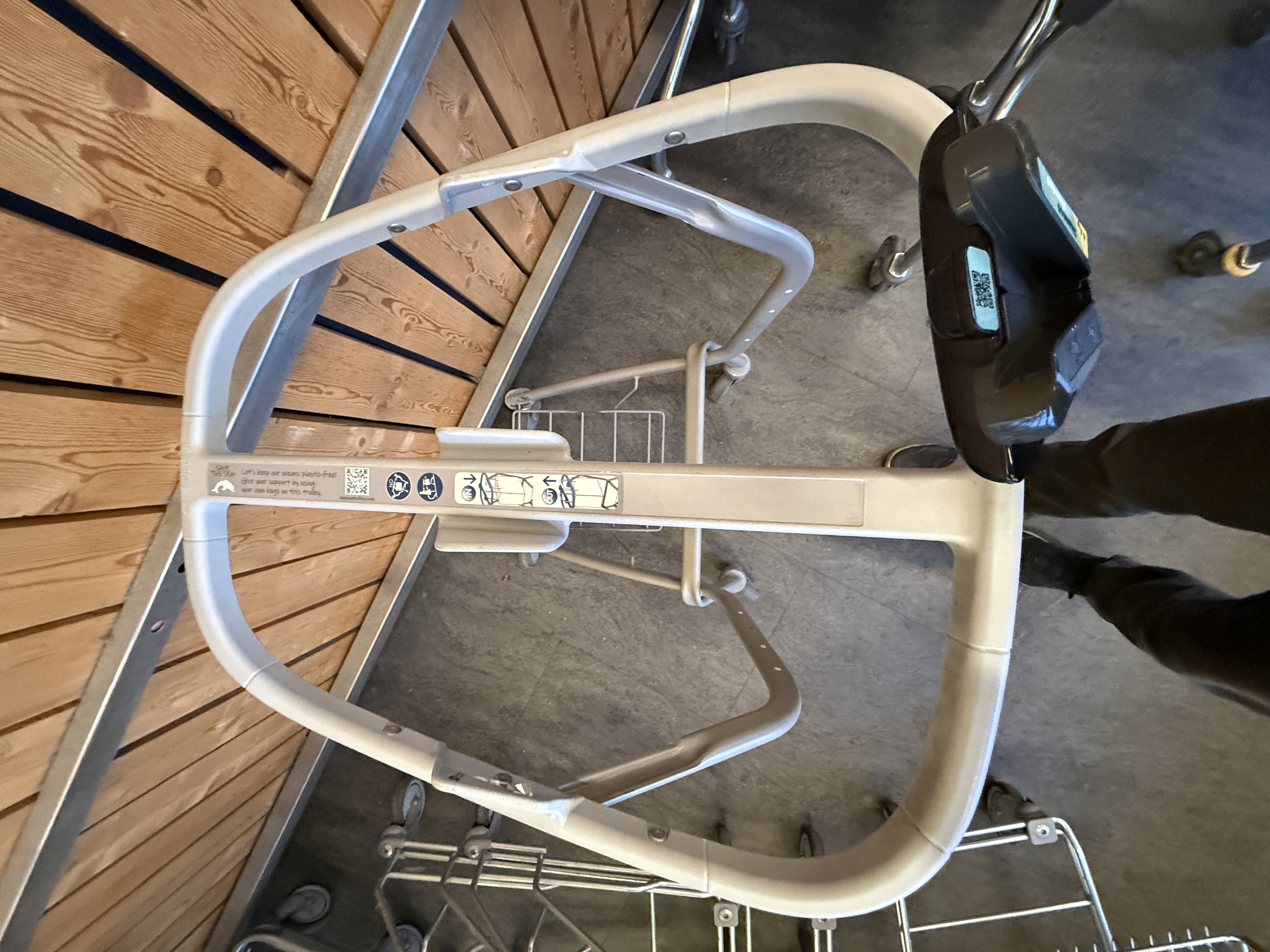 SELT / SOLD Innkaupakerra - 86L barnavagna-/körfuflutningsvagn (28stk) 7