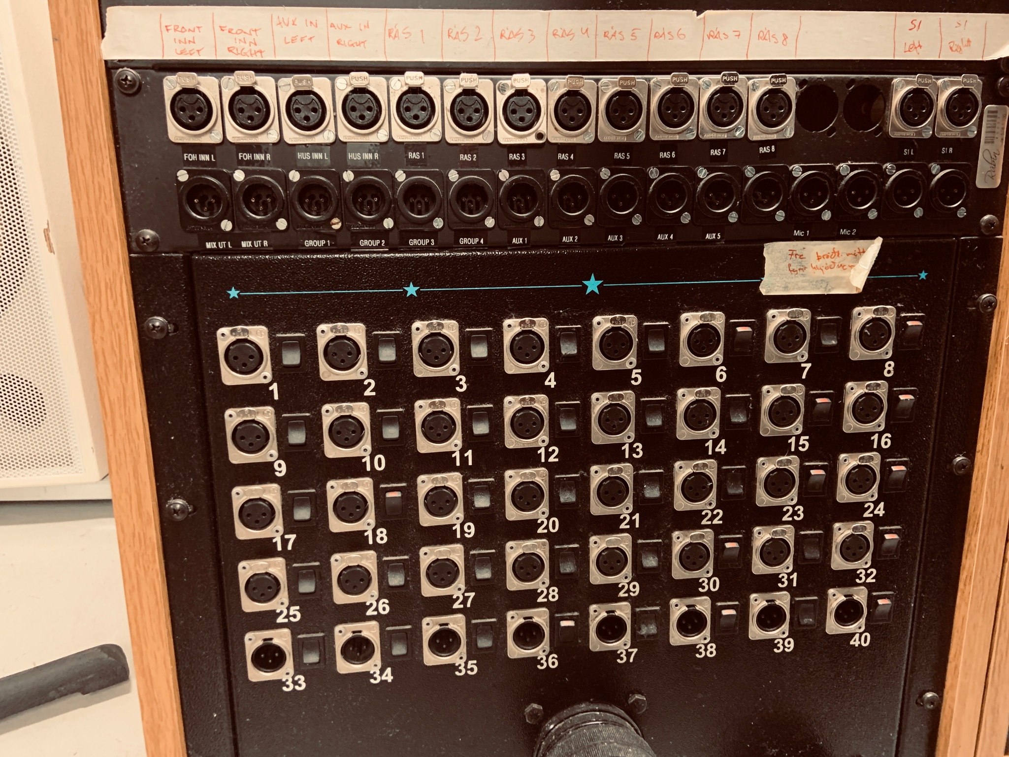 SELT / SOLD Stagebox - Mixer - Hljóðkerfi 7