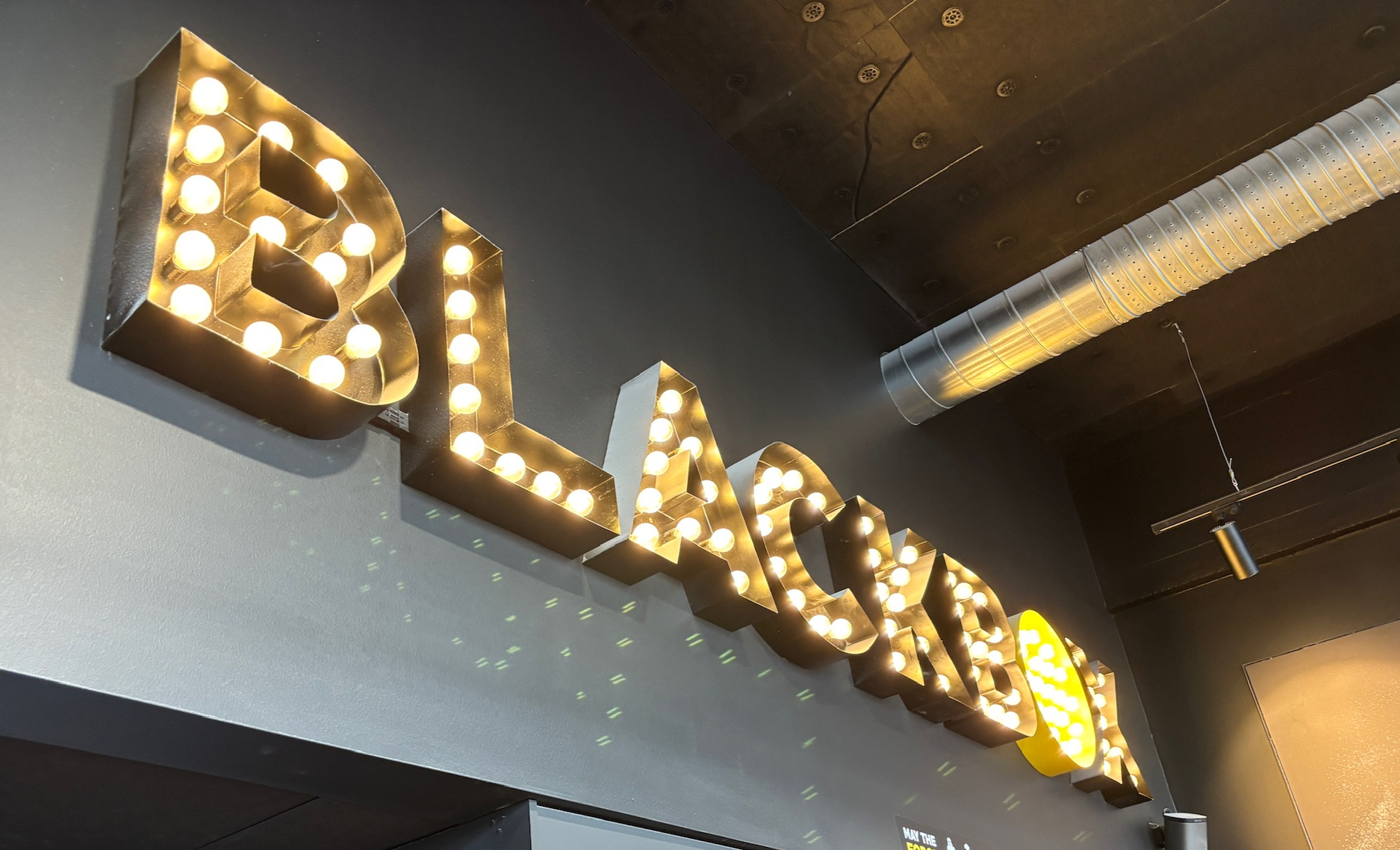 SELT / SOLD Blackbox ljósastafir