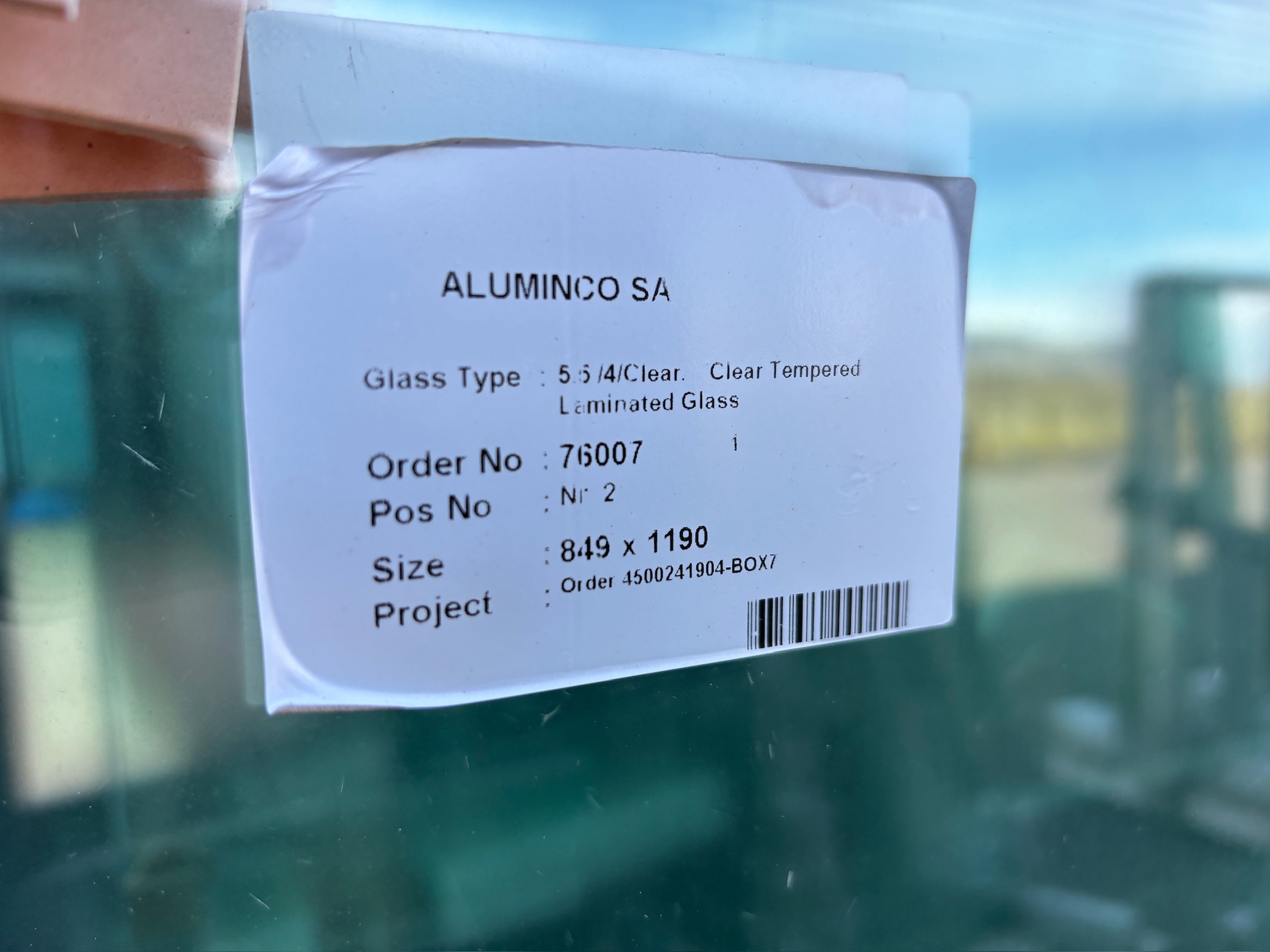 SELT / SOLD Samlímt hert gler, öryggisgler, skjólgler, margar stærðir (60+ stk.) 5