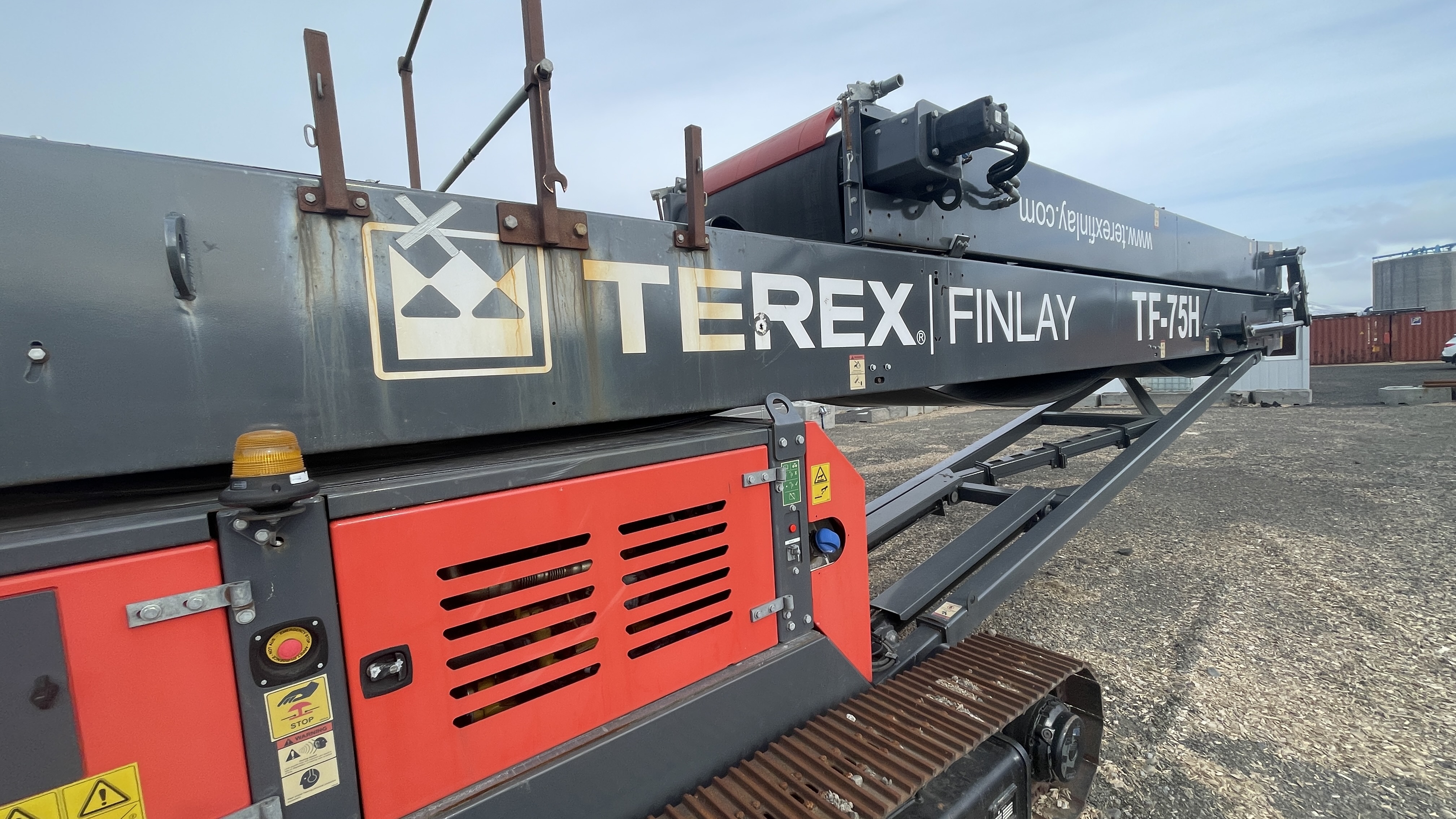 SELT / SOLD - TEREX TF75H færiband - 2021 - vel með farið 14