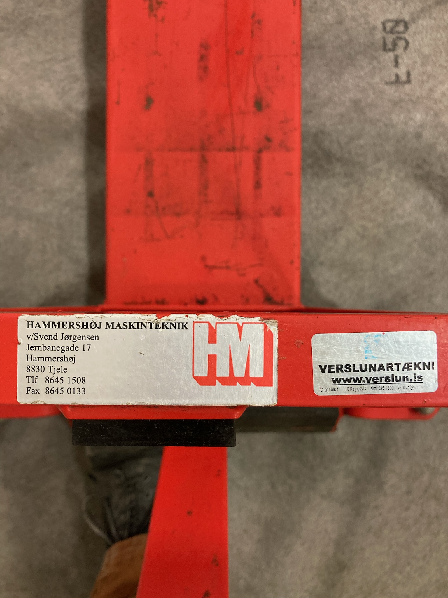 SELT / SOLD HM 200 tjakkur frá Verslunartækni 6
