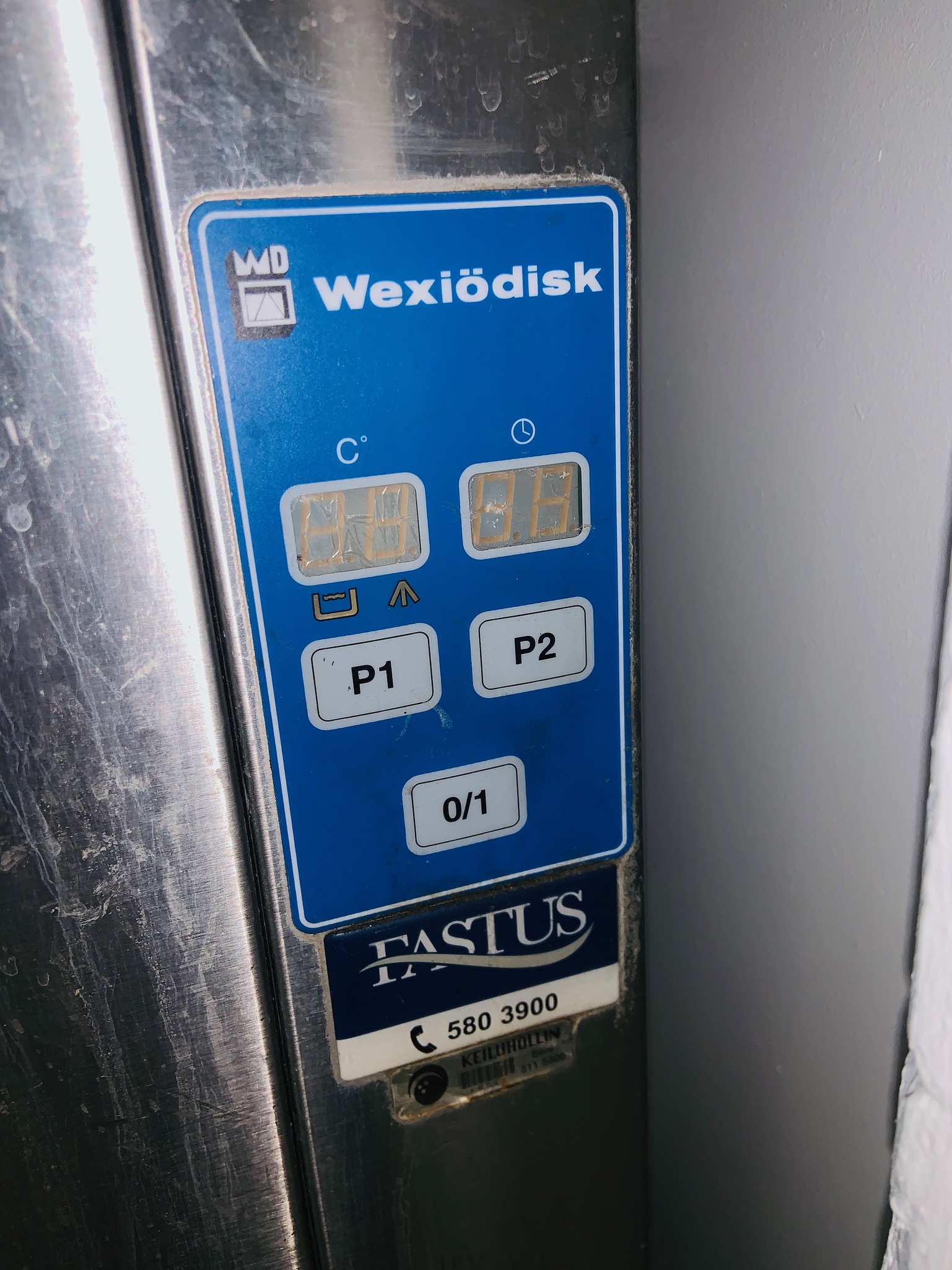 SELT / SOLD -Wexiödisk húddvél - uppþvottavél frá Fastus 2
