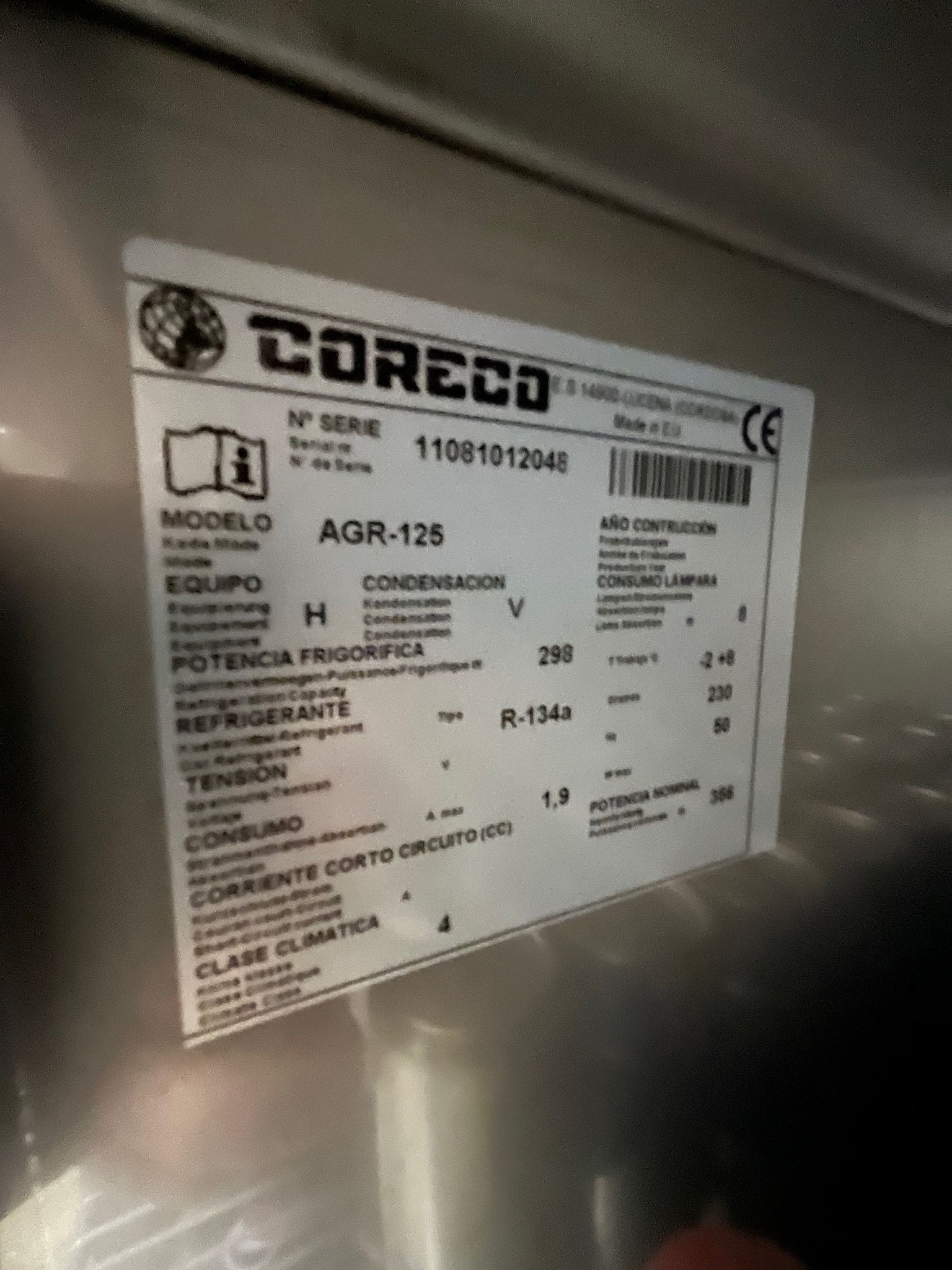 SELT / SOLD Coreco kæliskápur - Þarf viðhald 4