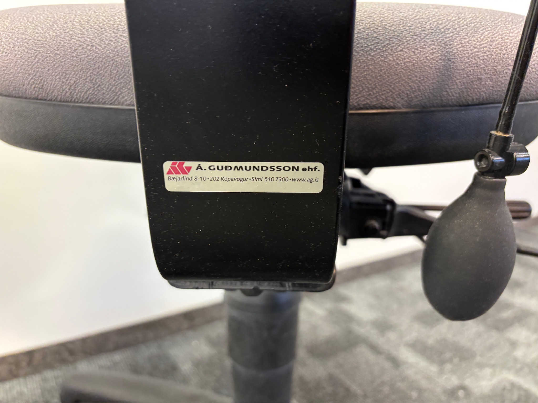 SELT / SOLD Mark 30 skrifborðsstóll frá Á. Guðmundson 8