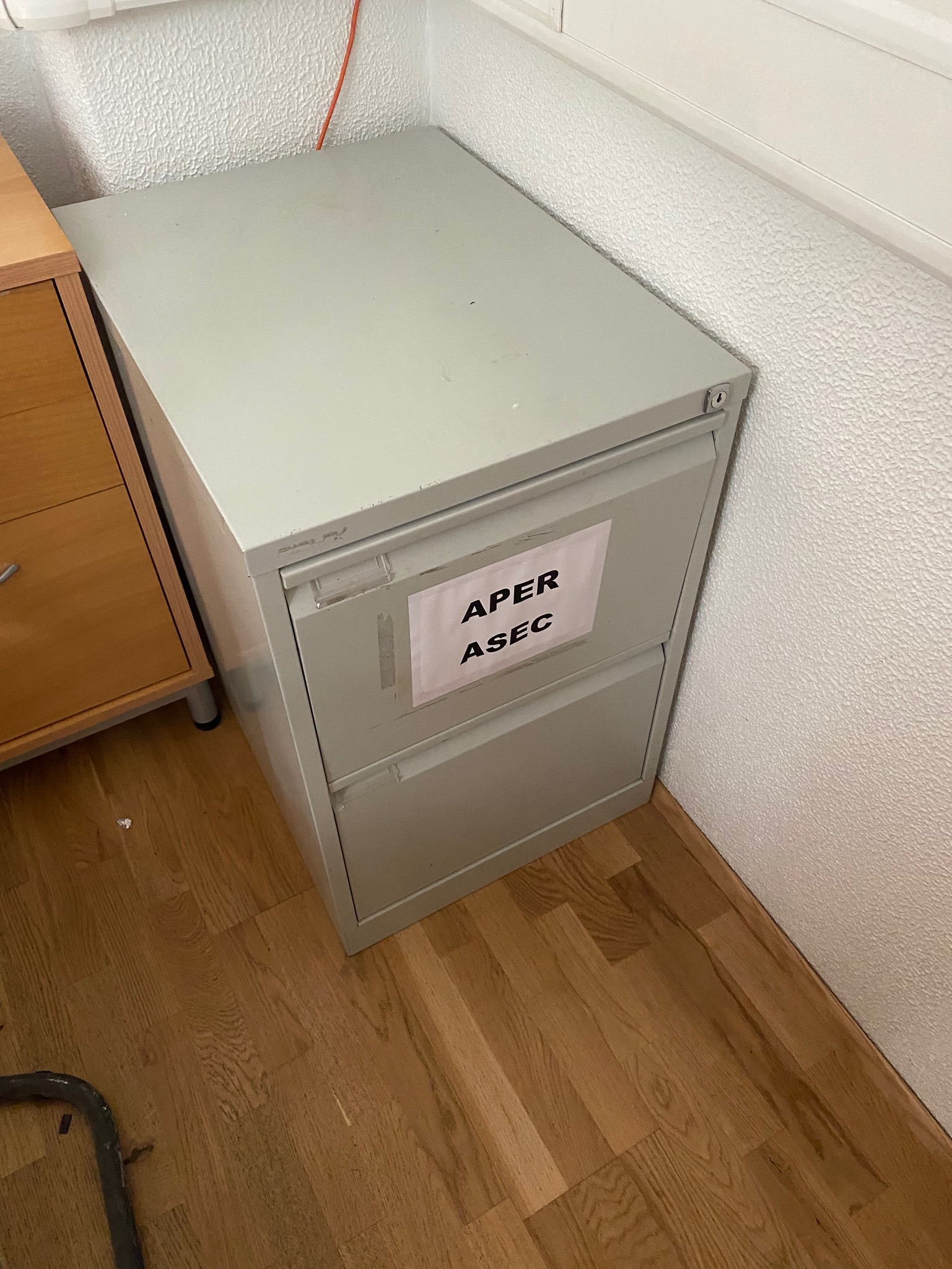SELT / SOLD Bisley skjalaskápur 2