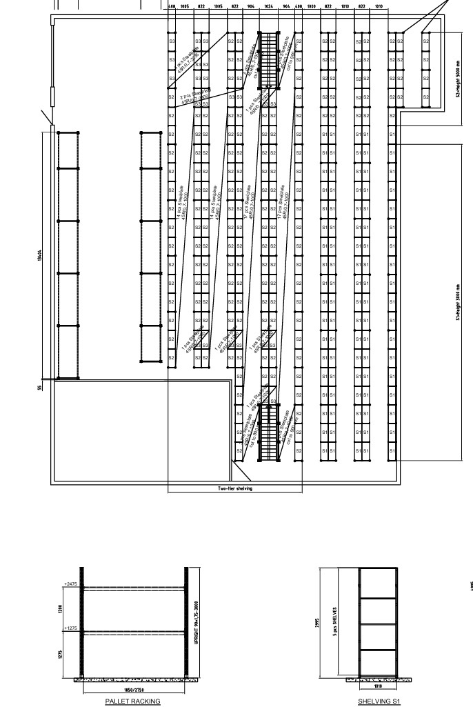 SELT / SOLD - EAB hillukerfi frá ÁLTAK, ca 600 fm 4