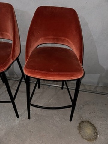 SELT / SOLD Vandaðir Pedrali barstólar (4 stk.) 3