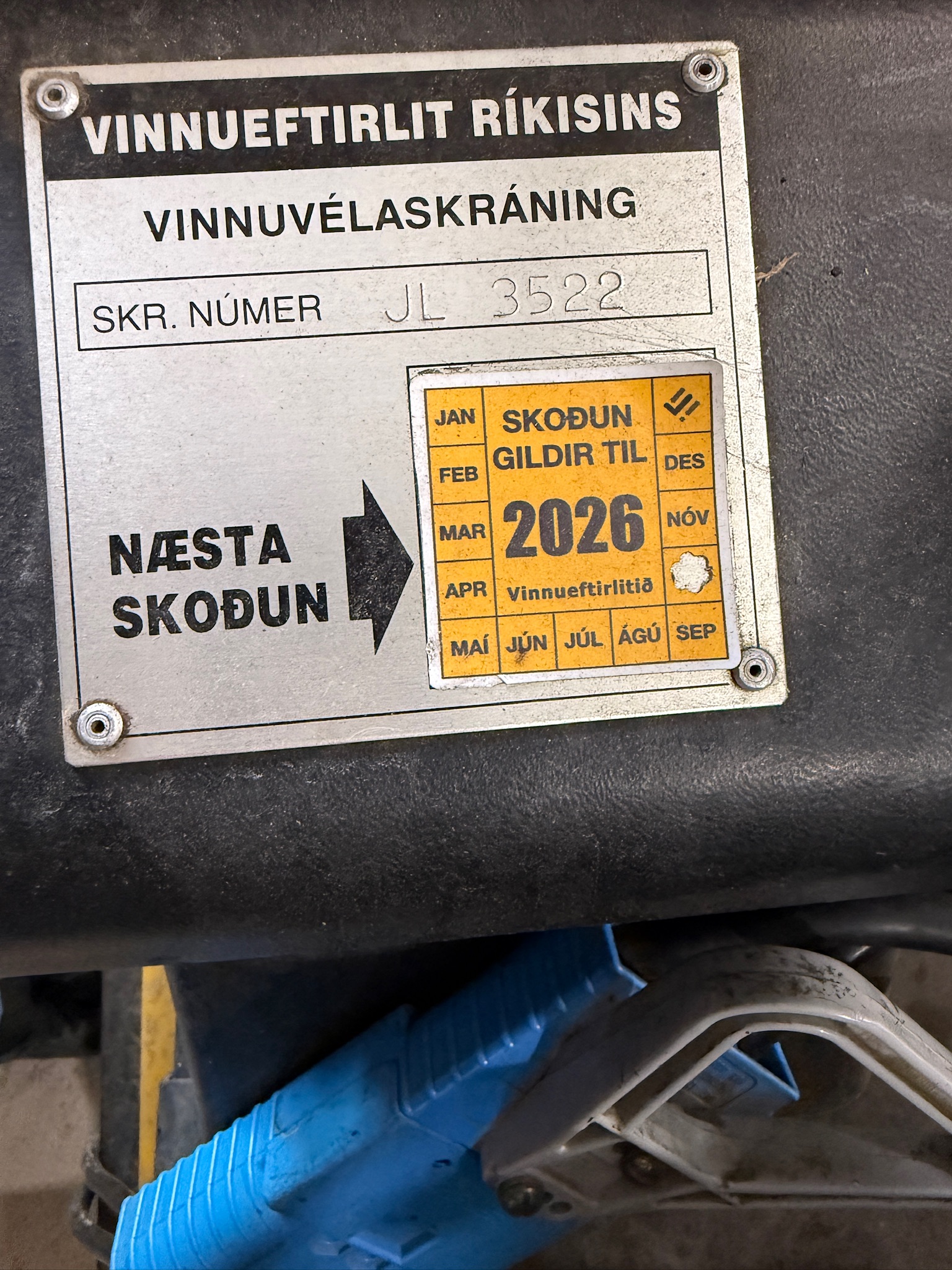 Yale rafmagnslyftari m/hleðslustöð 12