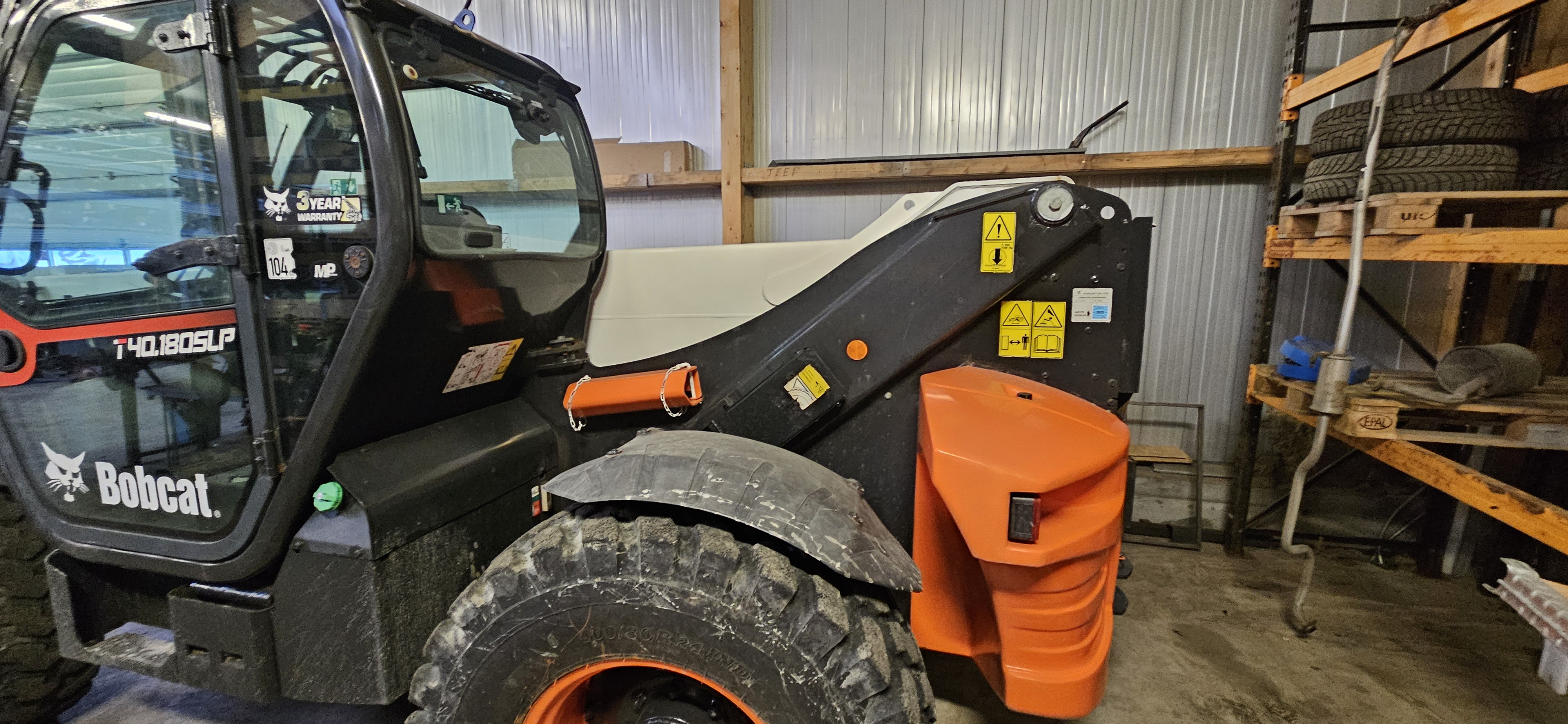 SELT / SOLD BOBCAT T40-180SLP 2017 skotbómulyftari - Selfoss 10