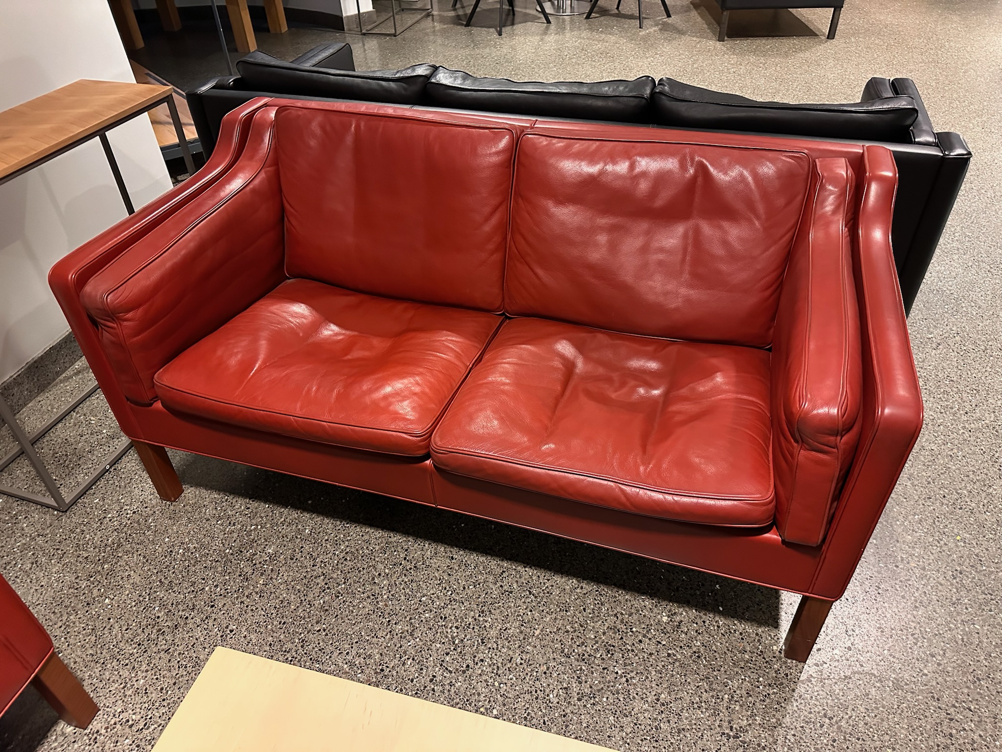 SELT / SOLD Børge Mogensen handsmíðaðir leðursófar 9