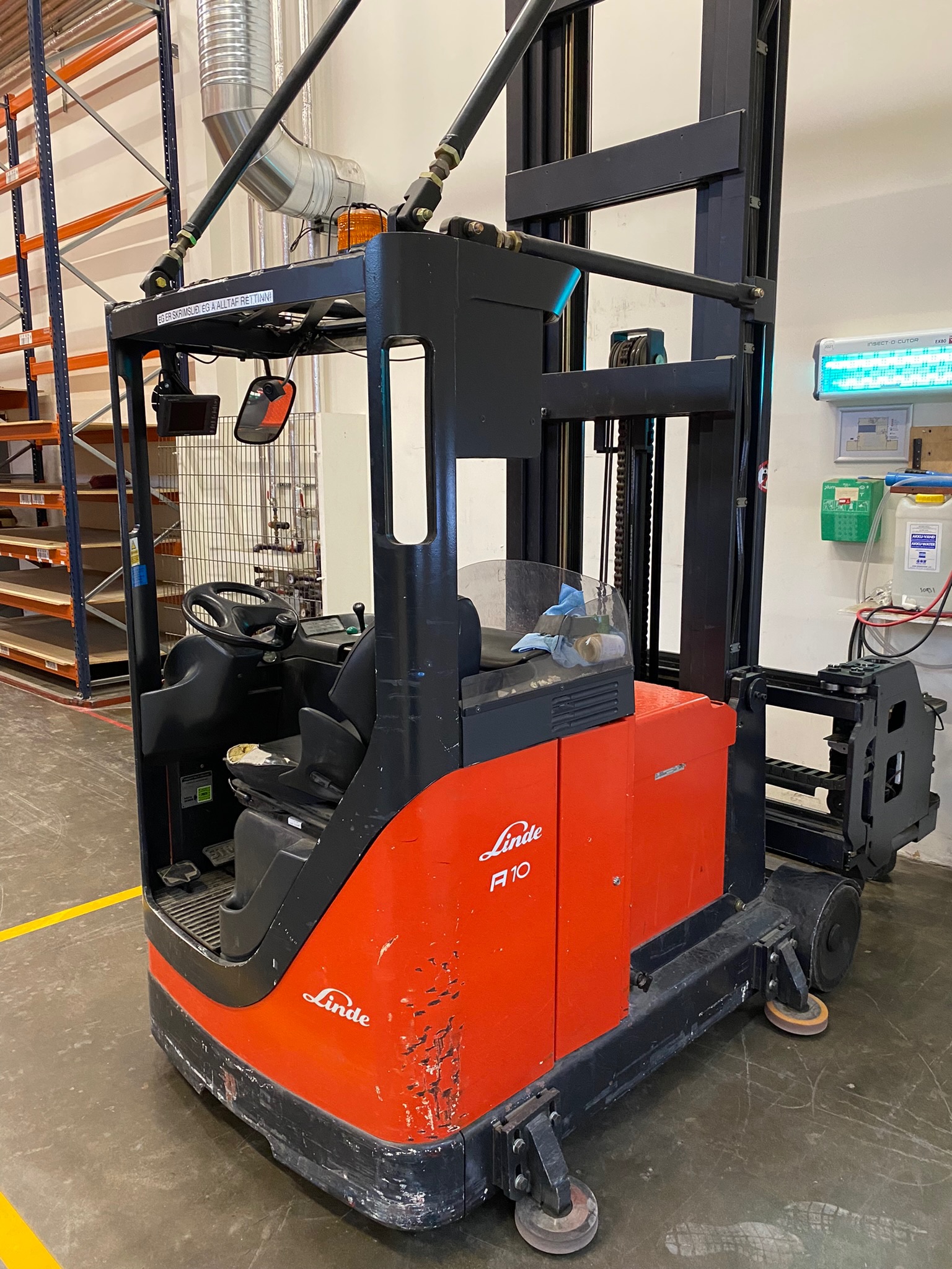 SELT / SOLD - Linde A10 staflari - lyftari 2