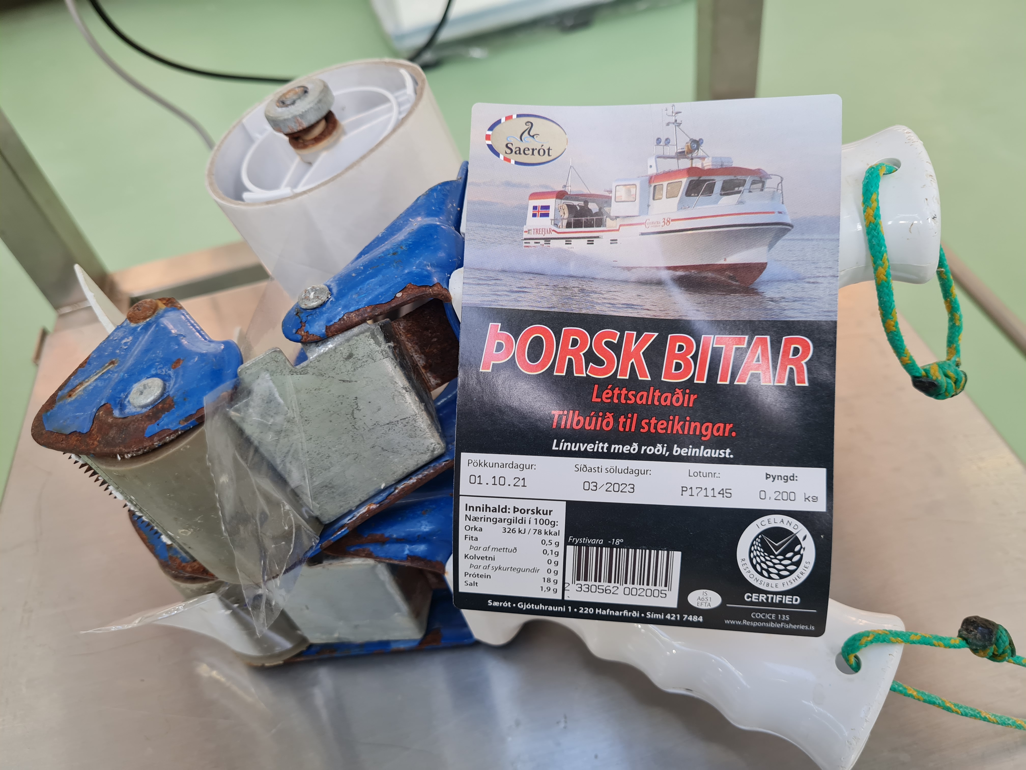 Límmiðavigt 2