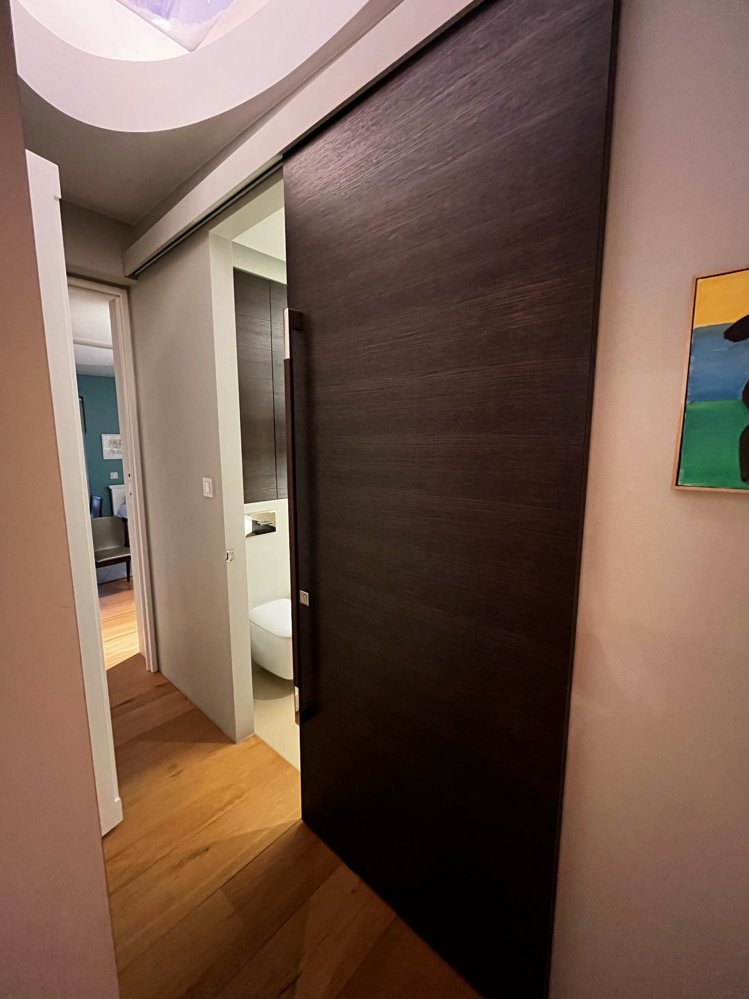 SELT / SOLD - Rennihurð - Viðar -