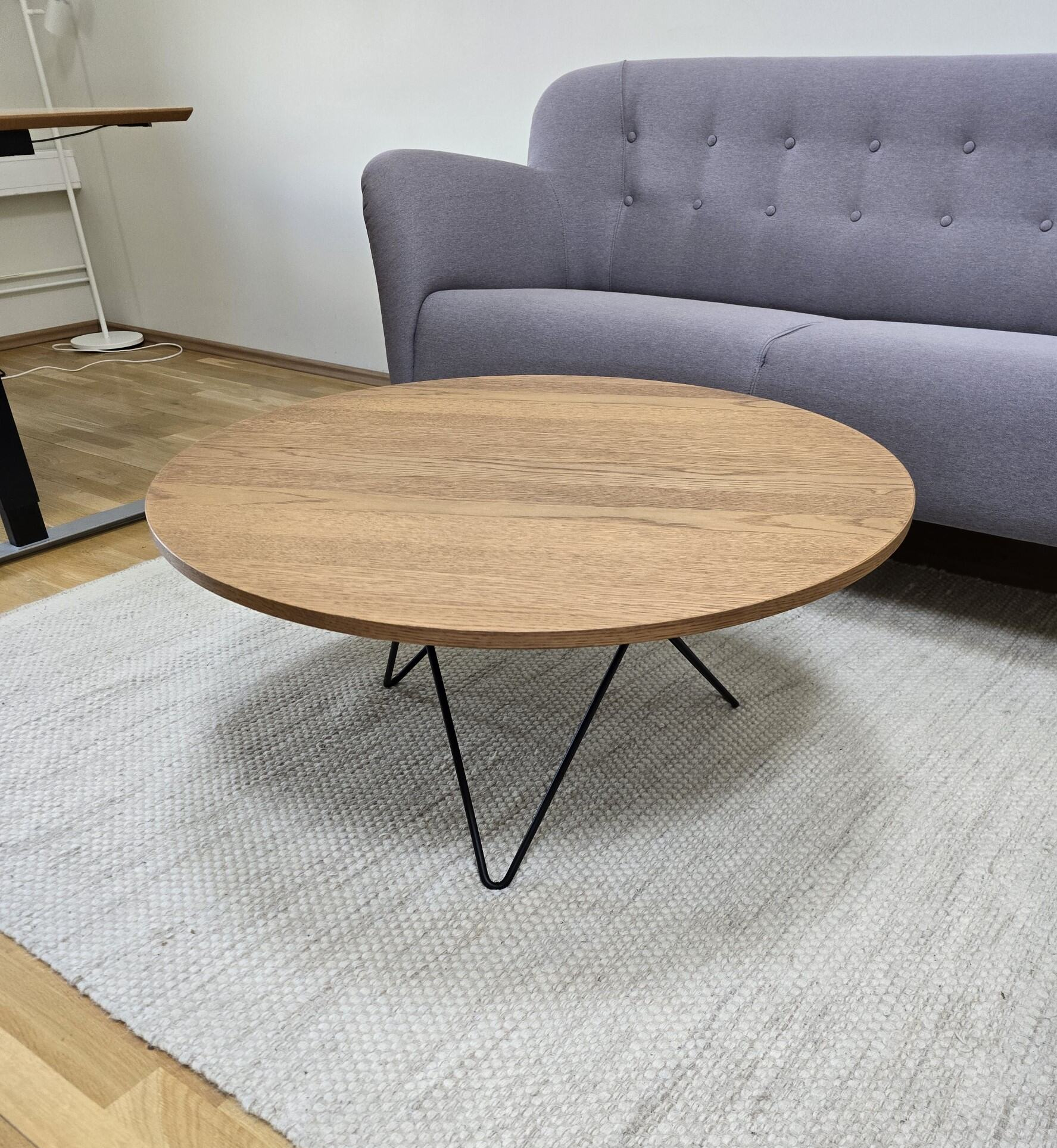 SELT / SOLD Fasano sófaborð frá Ilvu, Ø70 x H40 sm.