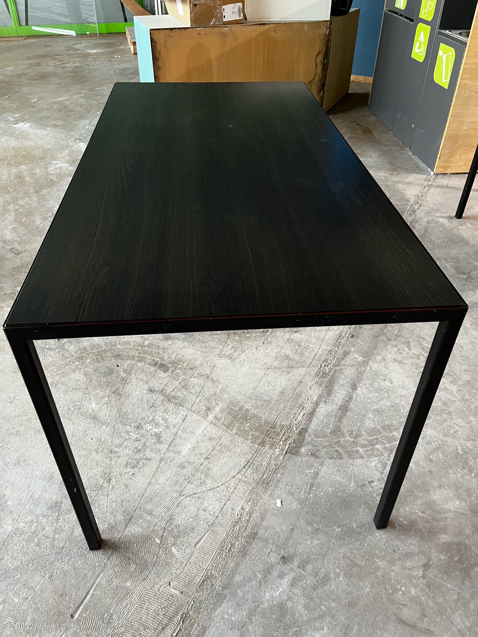 SELT / SOLD Eldhúsborð 6 manna - B160 x D80 sm. (3 stk.) 2