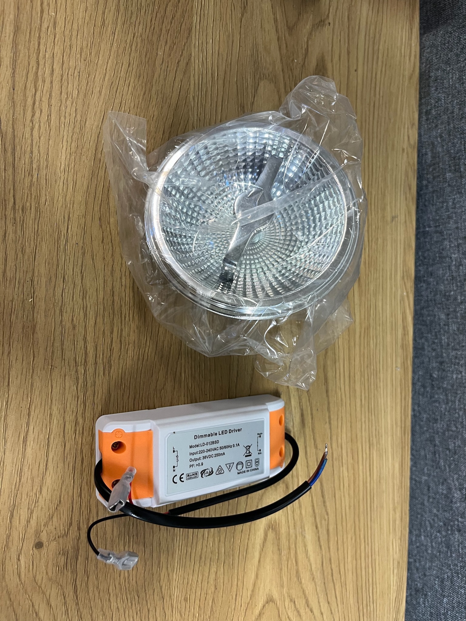 LED G53 AR111 12W loftljós, ónotuð (26 stk.) 2