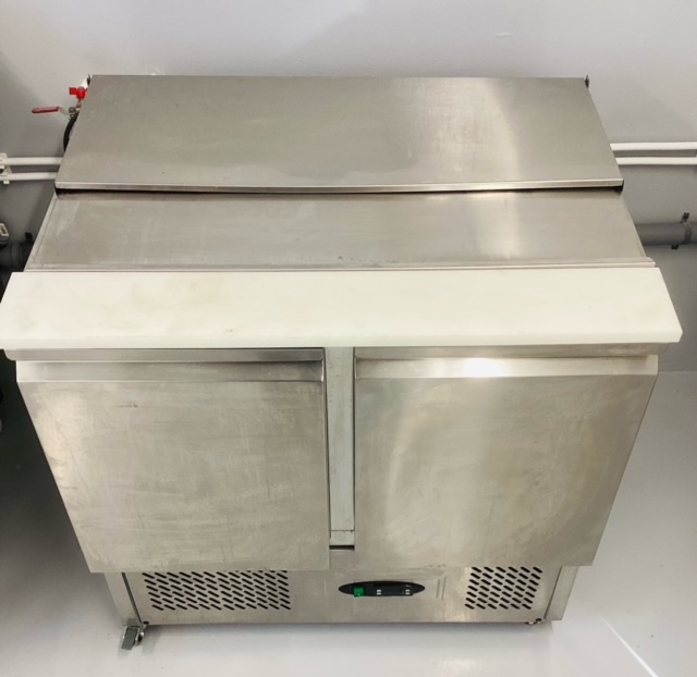 Selt - sold -Tefcold Kæliborð, saladette 2 hurðir, 2