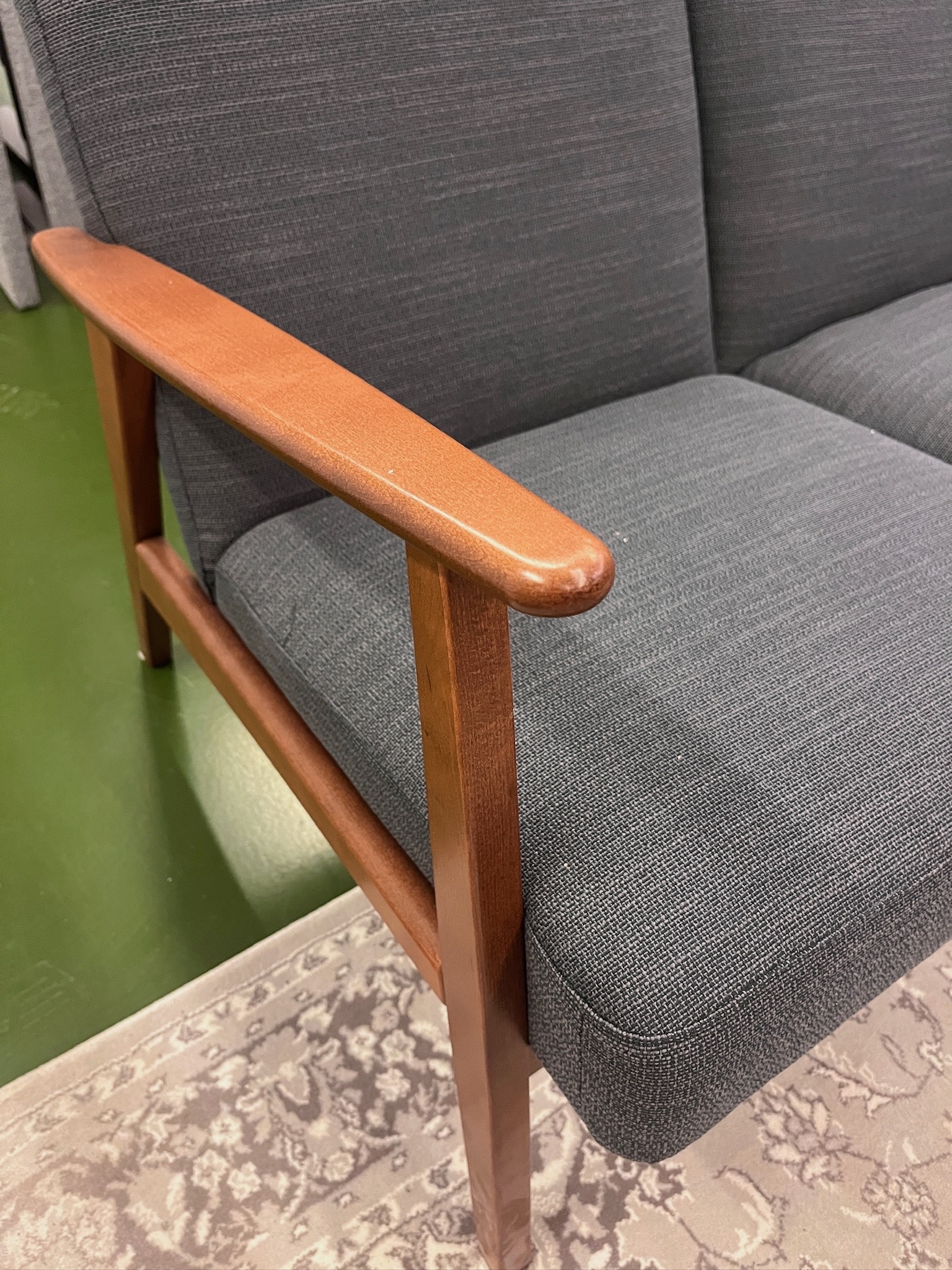 SELT / SOLD EKENÄSET sófi frá IKEA, B173 D64 x H70 sm. 3