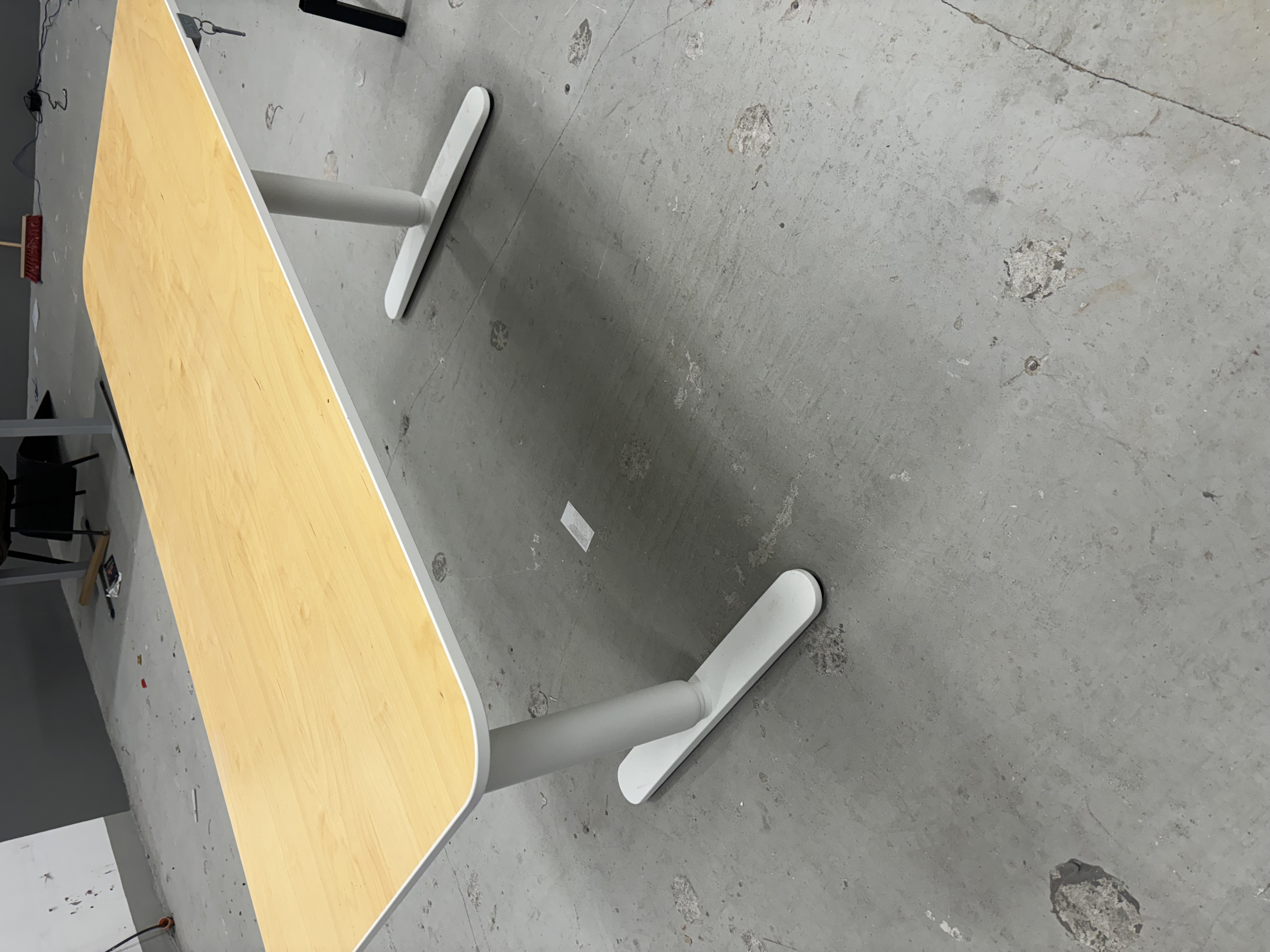 SELT / SOLD - Flott IKEA rafmagnsborð 160 x 80 sm
