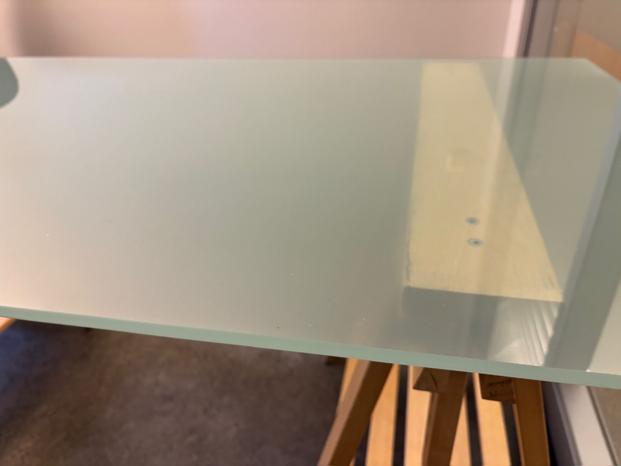 SELT / SOLD IKEA glerborð, B150x80sm. 3