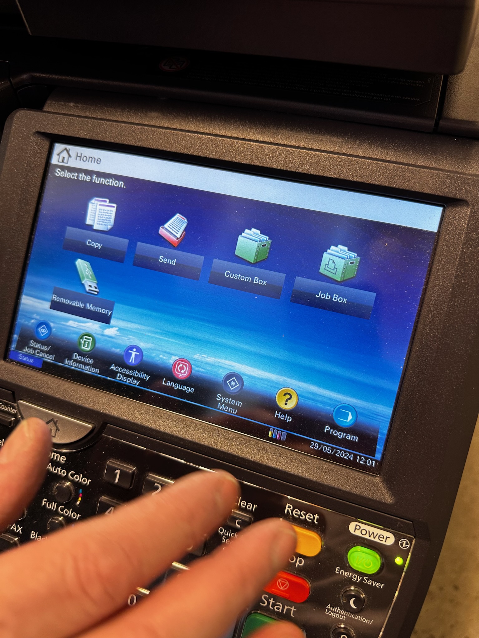 Kyocera prentari TASKalfa 3051ci 11