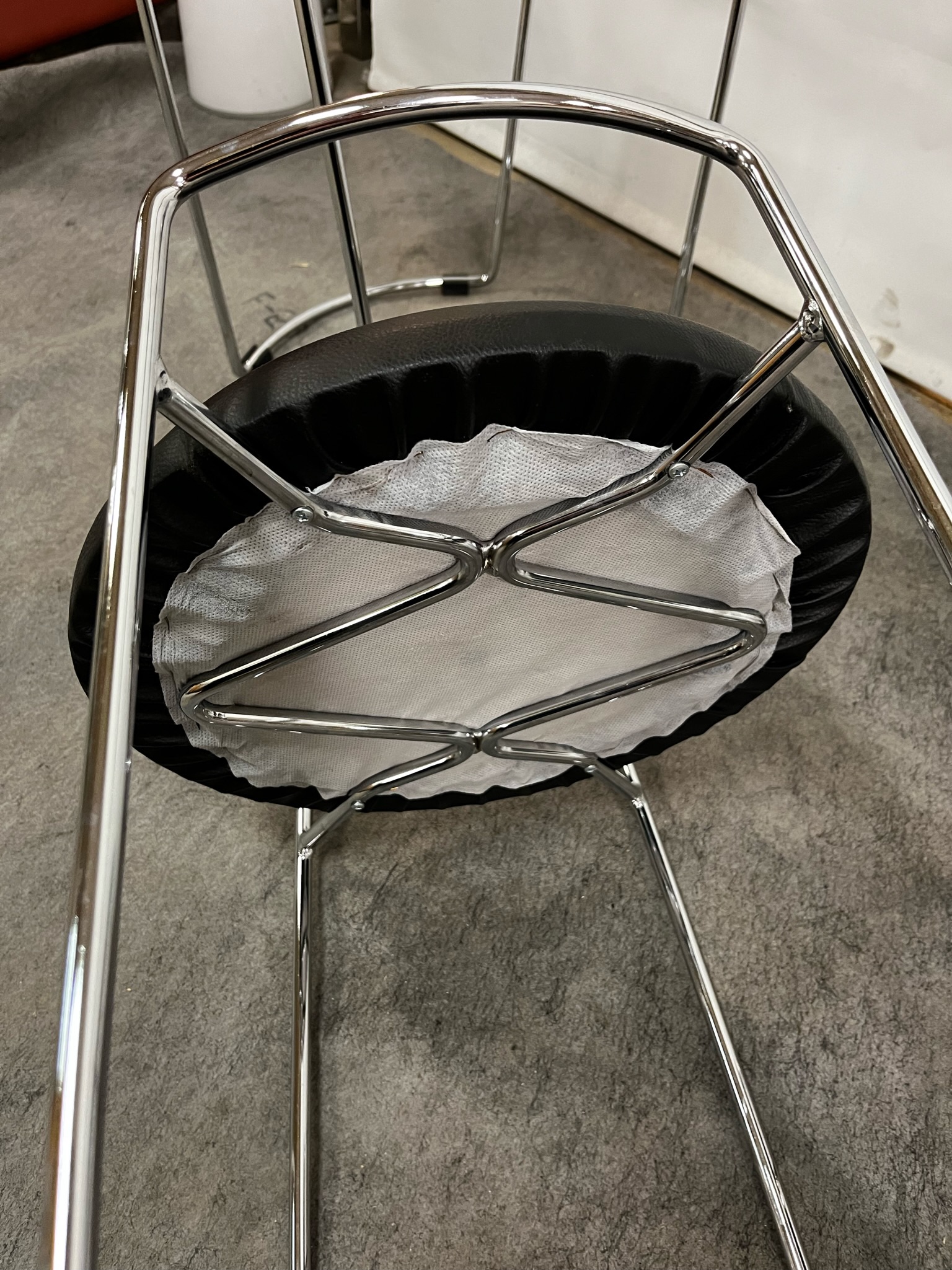 SELT / SOLD Kollar með leður setu 6