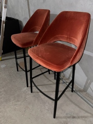 SELT / SOLD Vandaðir Pedrali barstólar (4 stk.) 4