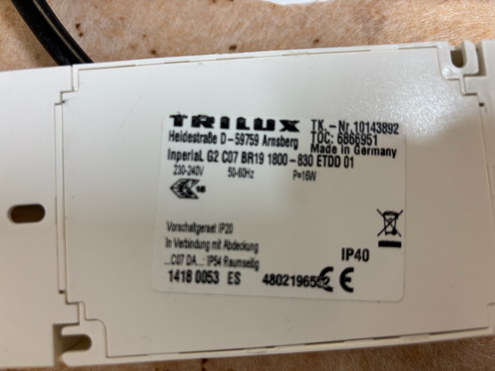 Trilux Innperial G2 innfellt kerfisloftaljós (13 stk.) 7
