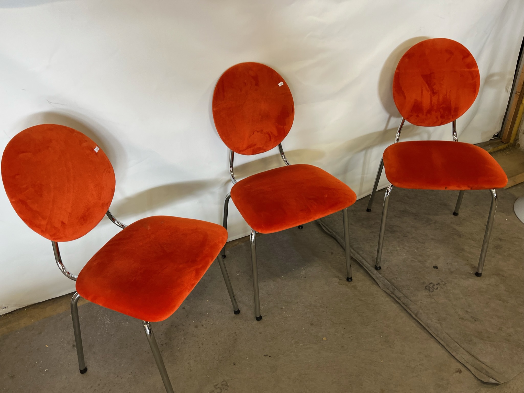 SELT / SOLD Eldhússtólar - velvet - Sóló - Stálhúsgögn 6