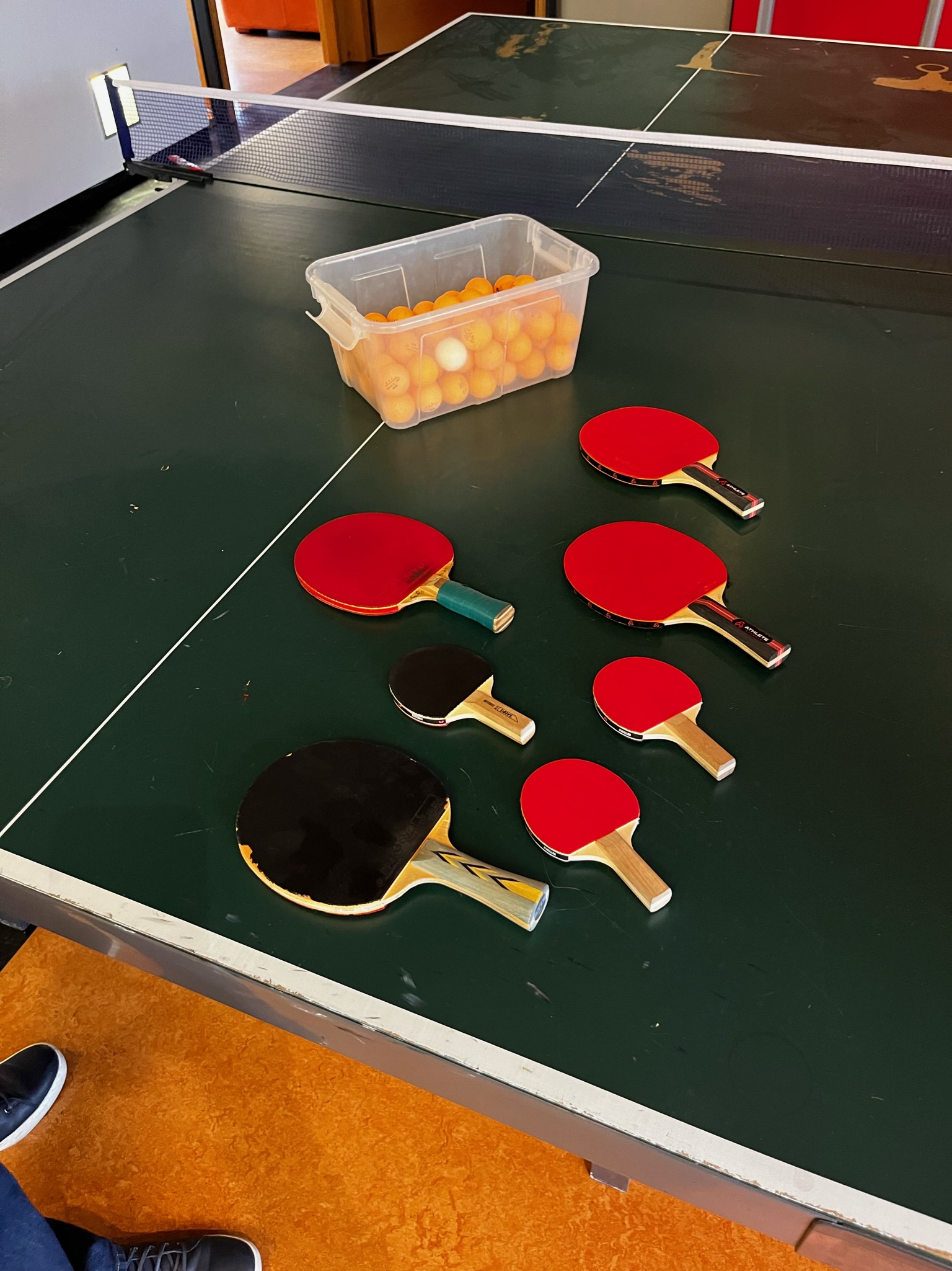 selt/sold Borðtennisborð með öllum fylgihlutum 6