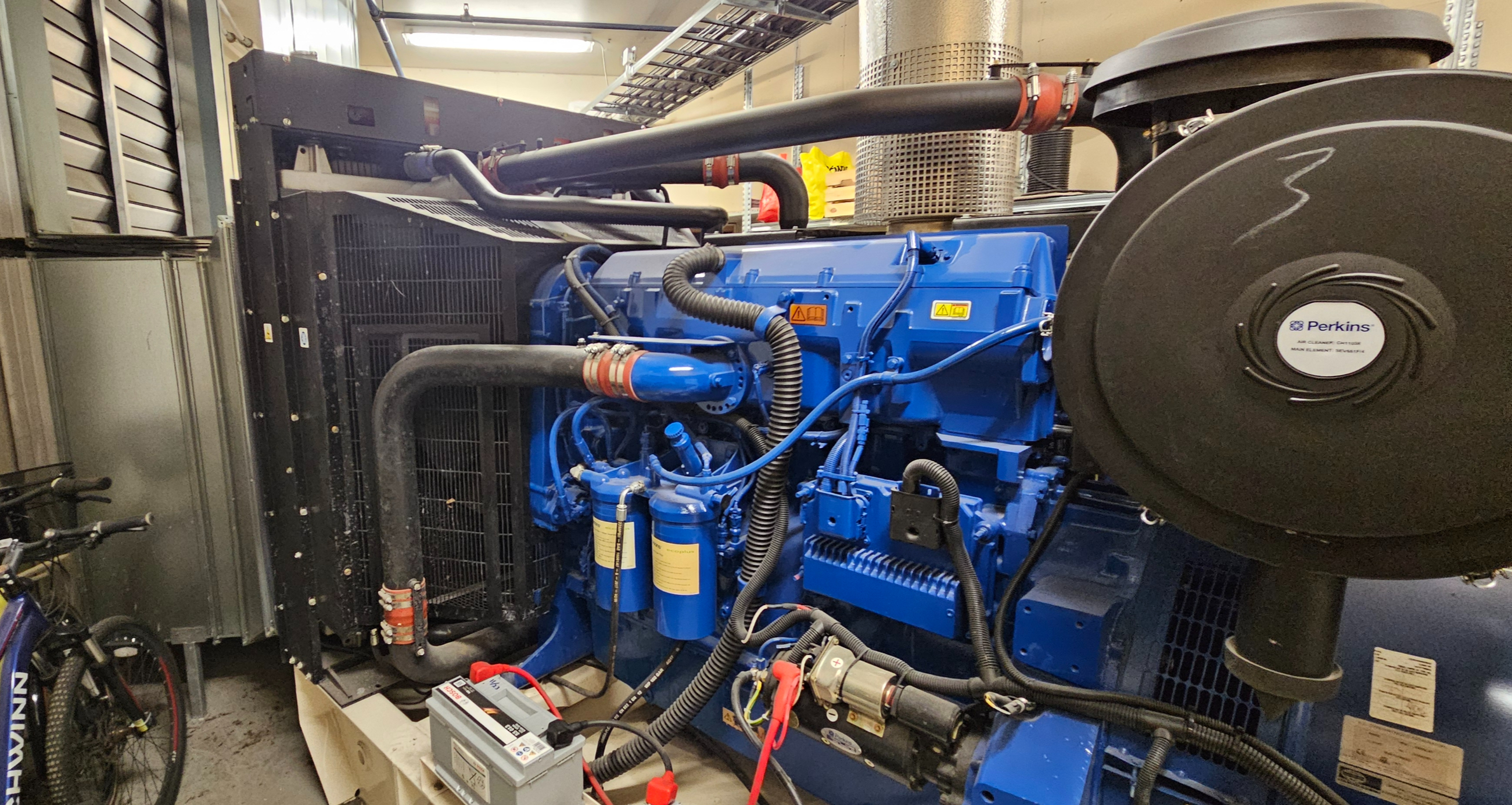SELT / SOLD FG Wilson (Perkins) varaaflsstöð / rafstöð – 605 kVA
