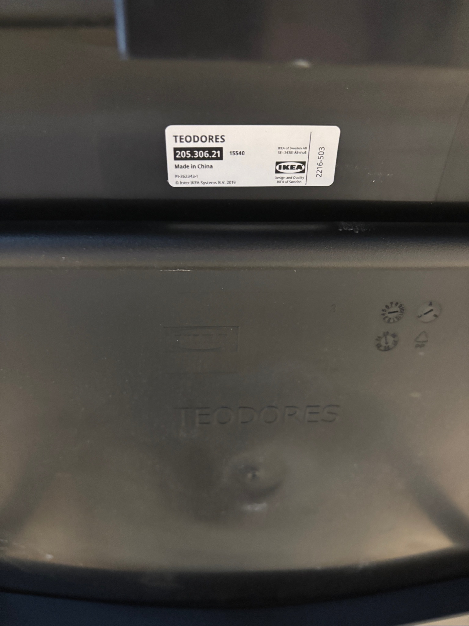 SELT / SOLD IKEA eldhússtóll, staflanlegur 6