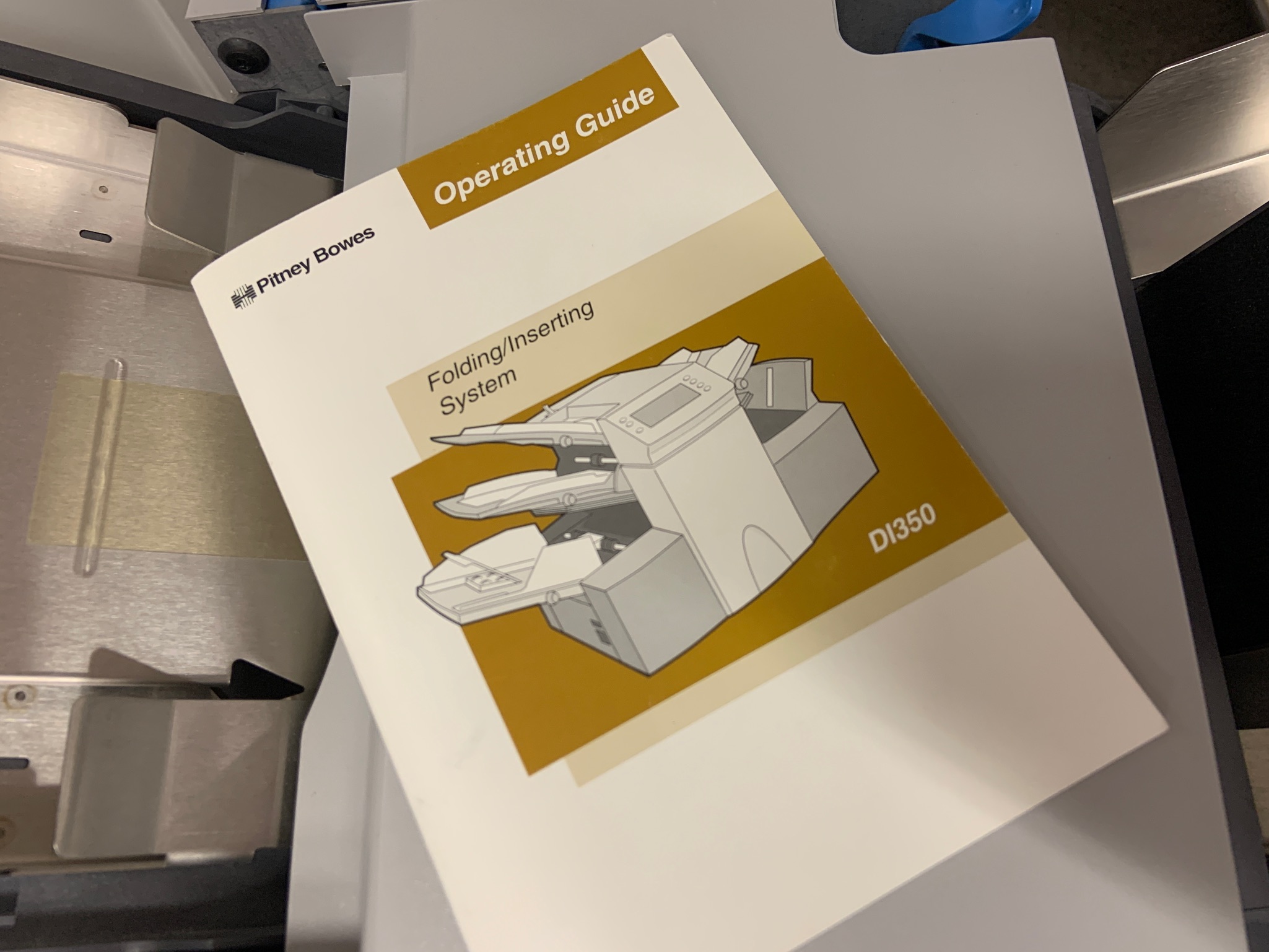 Selt-Umslagafóðrari Pitney Bowes DI350 3