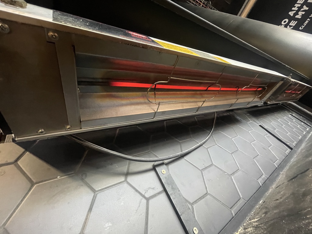 SELT / SOLD Hatco hitalampi, B91xD15sm. 3
