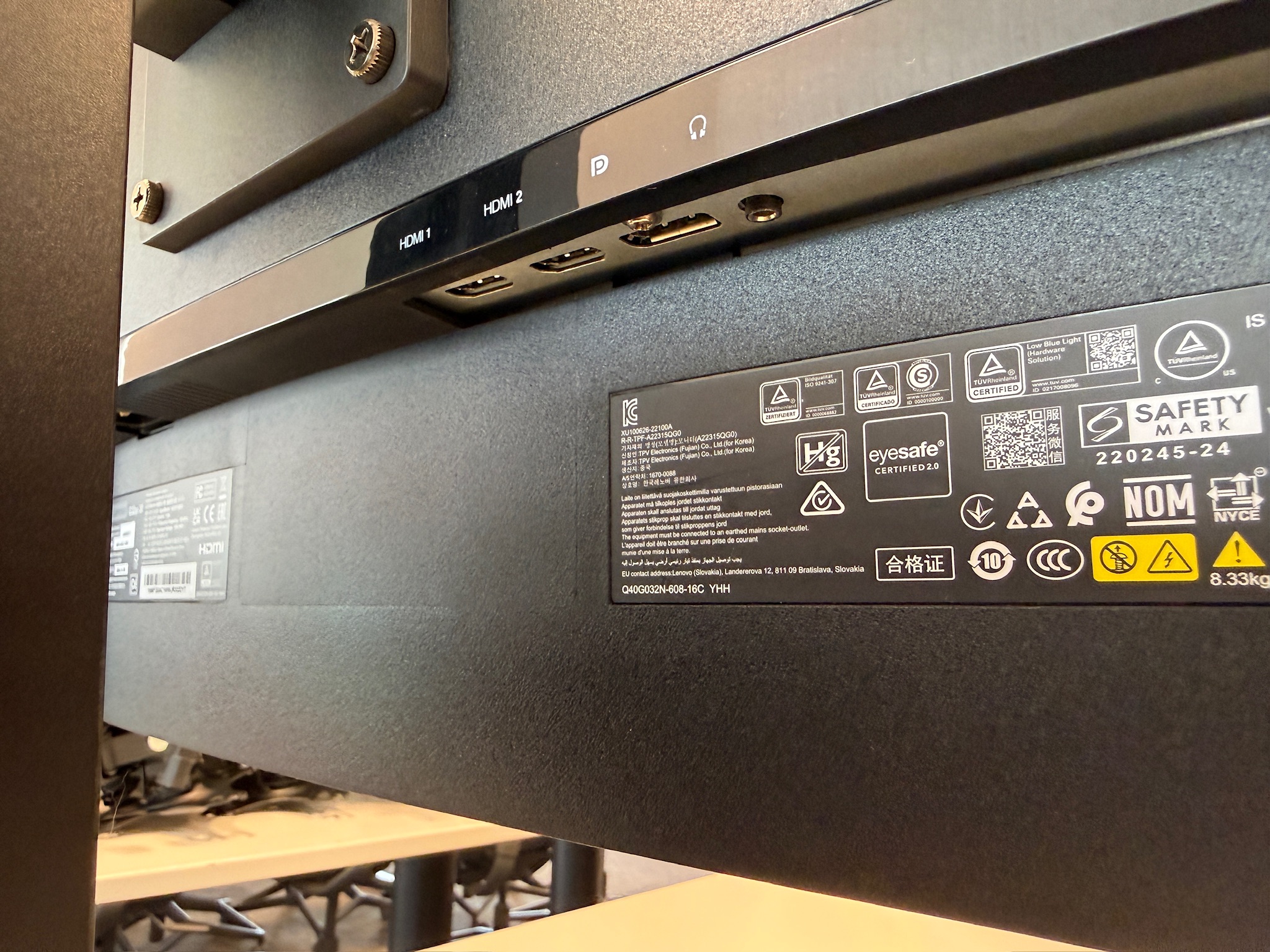 SELT / SOLD Lenovo Legion leikjaskjár, 32'', QHD, 165Hz 5