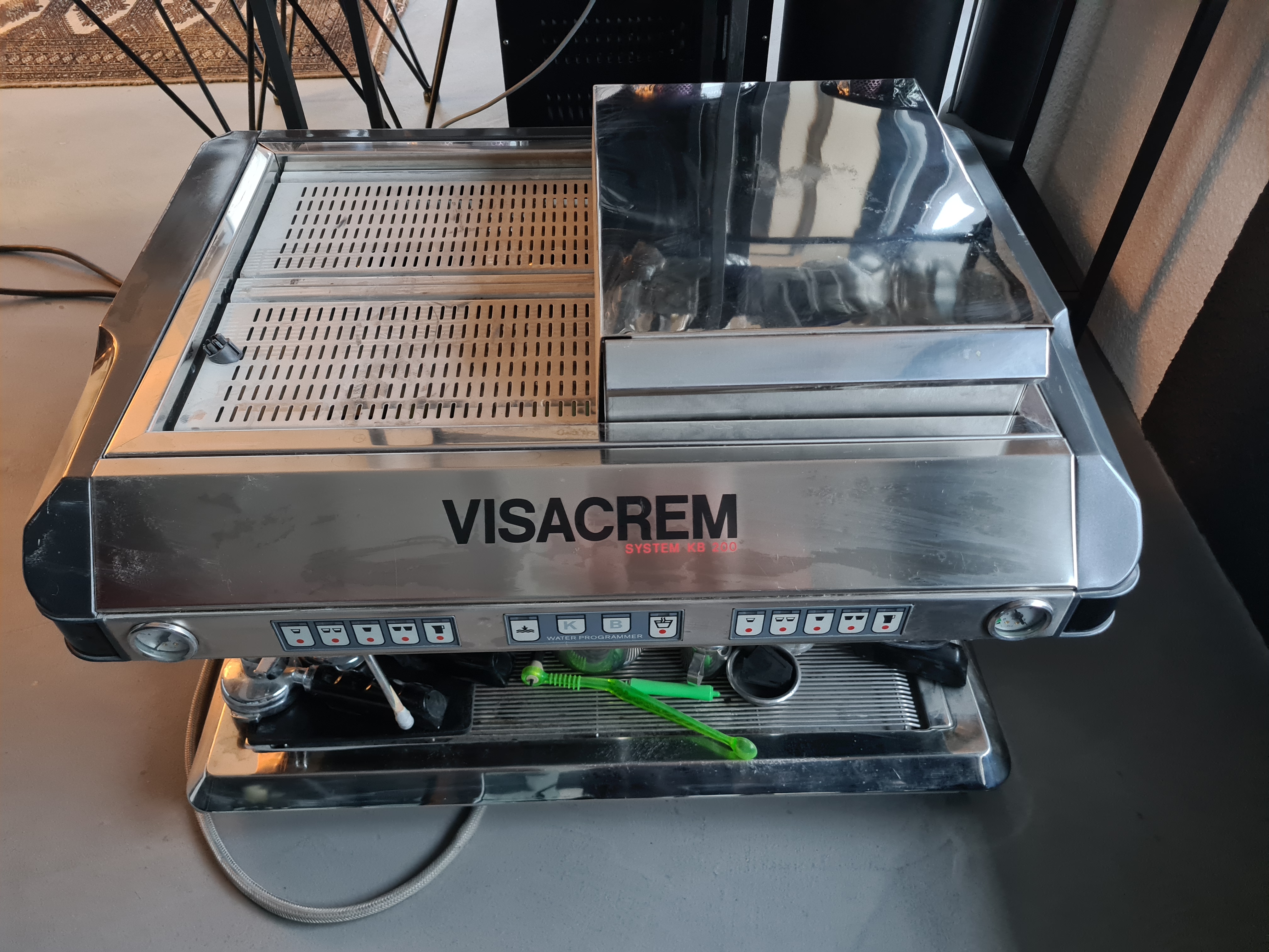SELT / SOLD VISACREM KB-200 espresso coffee machine - kaffivél 2