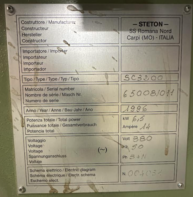 STETON SC 3200 renniarma borðsög 5