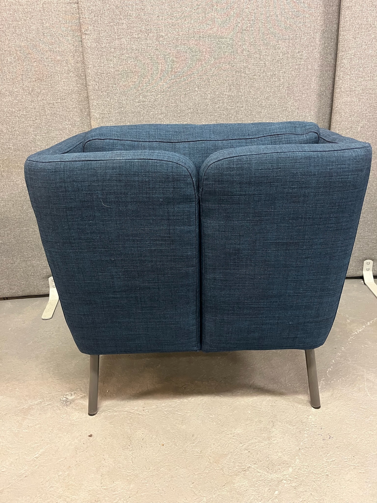 SELT / SOLD IKEA Ekerö hægindastóll blár 3