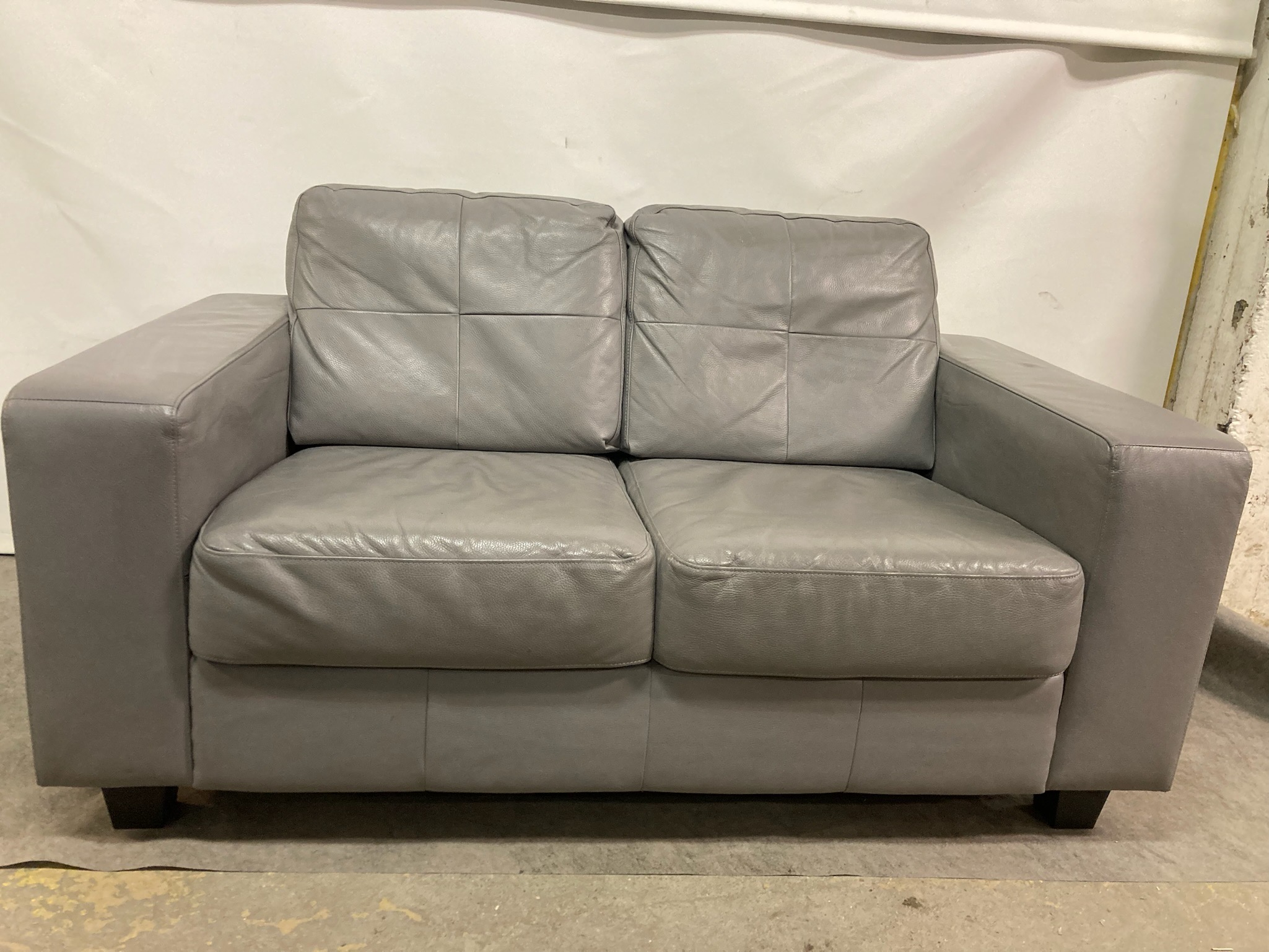 SELT / SOLD Leðursófi frá IKEA