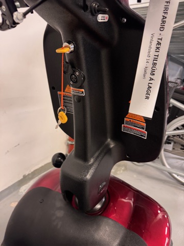 SELT / SOLD Shoprider rafskutla 9