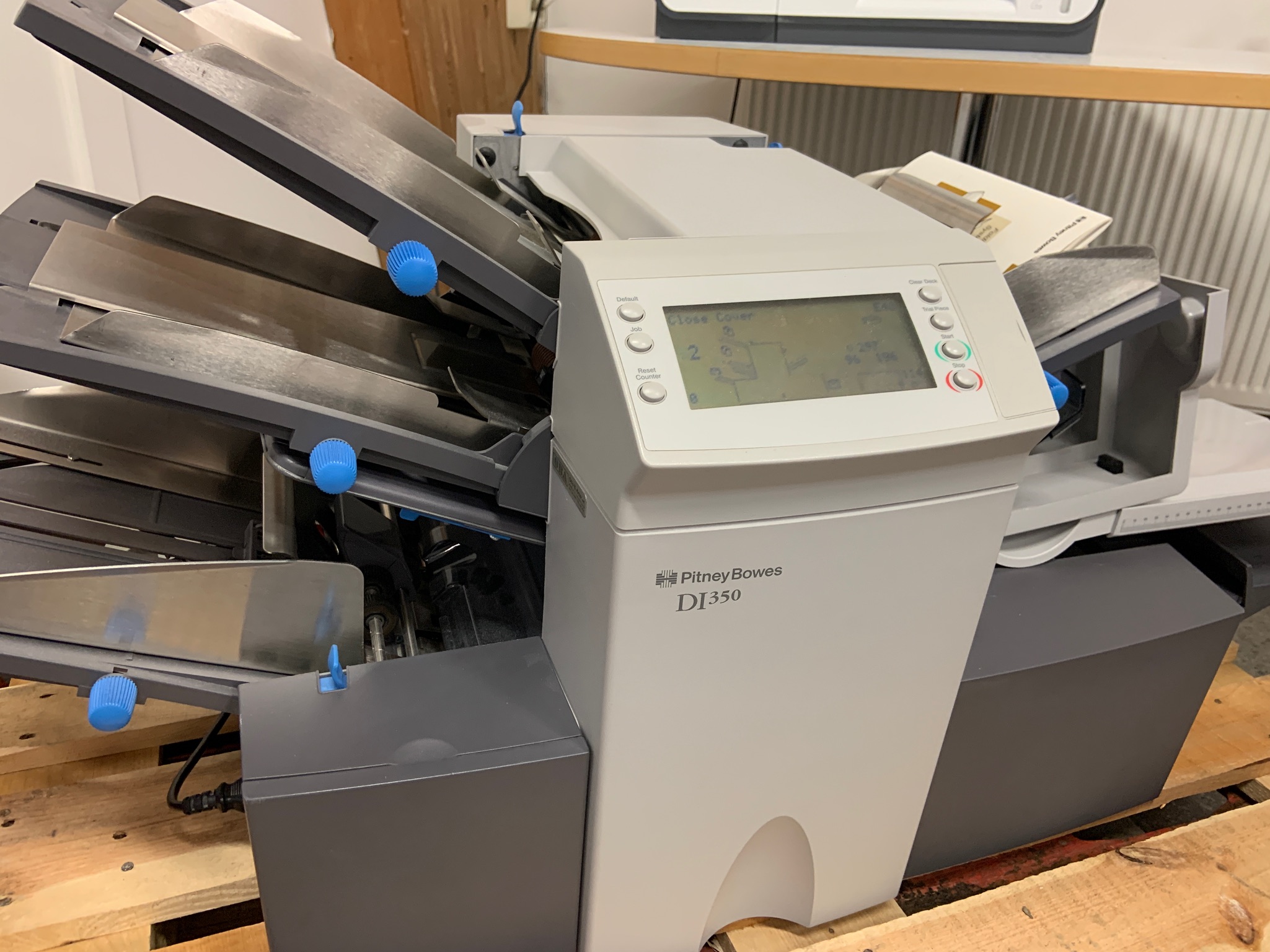 Selt-Umslagafóðrari Pitney Bowes DI350