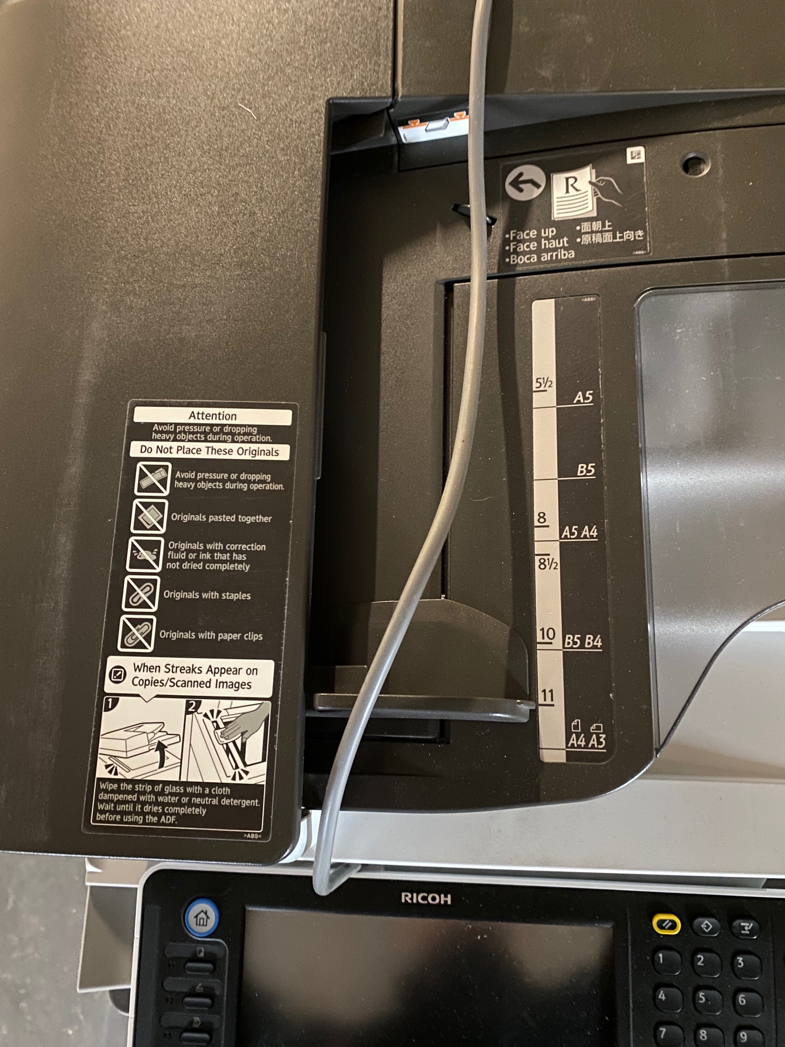 SELT / SOLD Ricoh multifunctional prentari 5