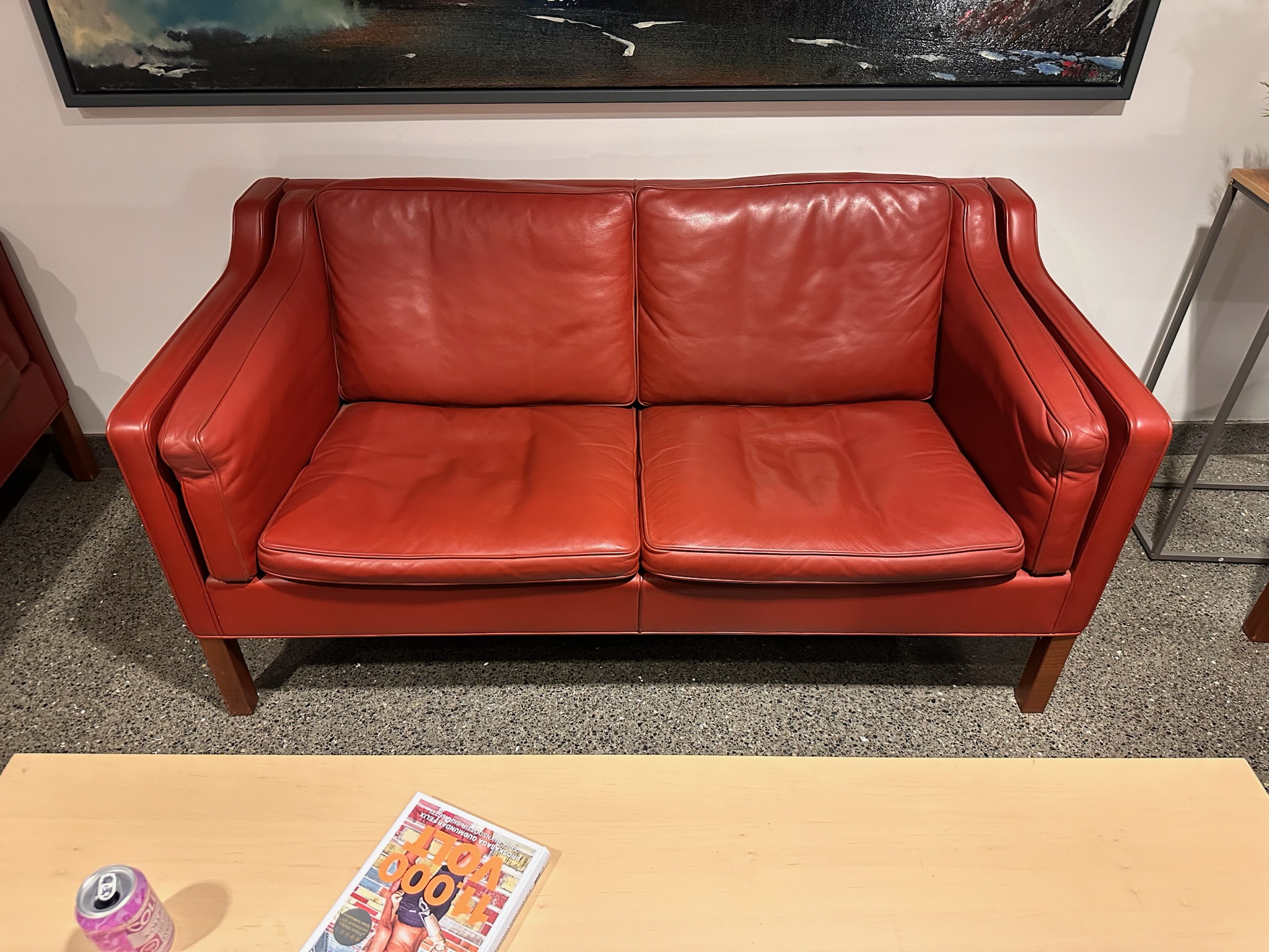 SELT / SOLD Børge Mogensen handsmíðaðir leðursófar 3