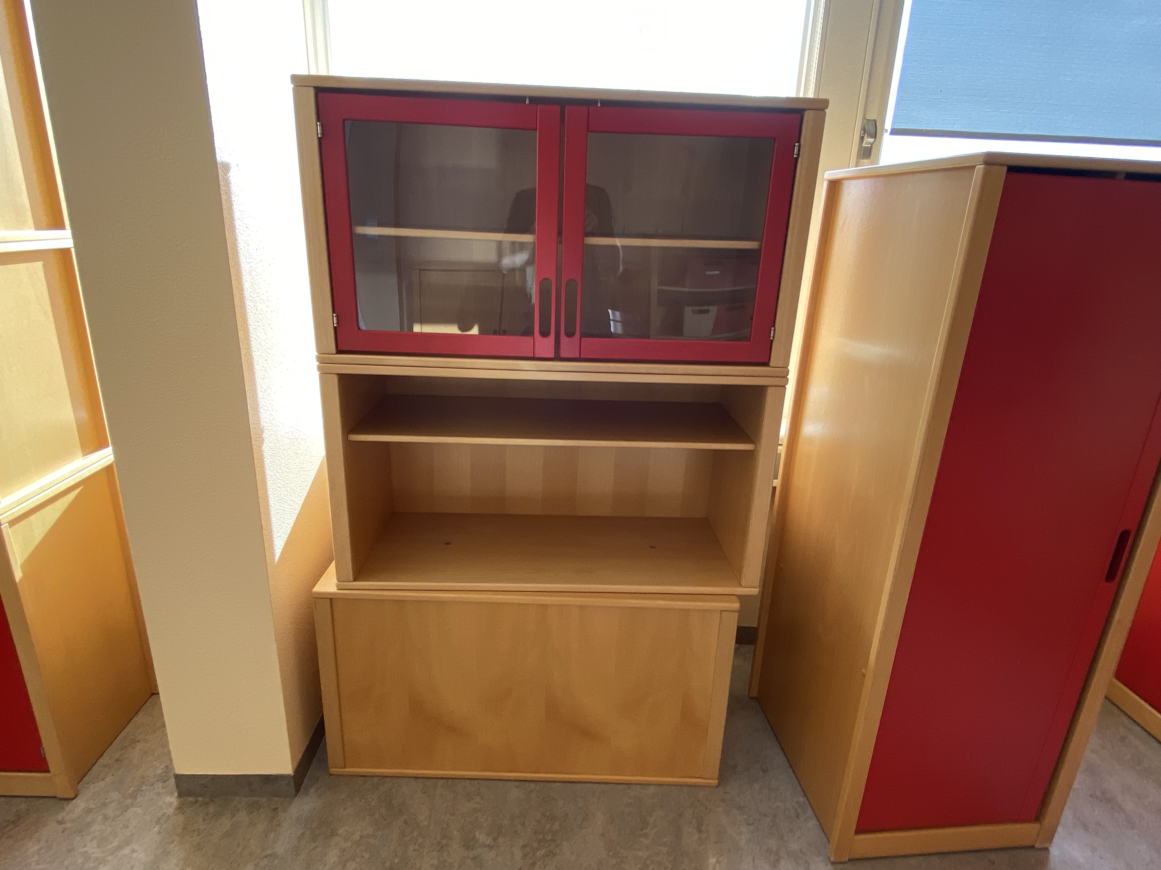 SELT / SOLD Skápa & skúffueiningar fyrir leikskóla - 10 einingar 4