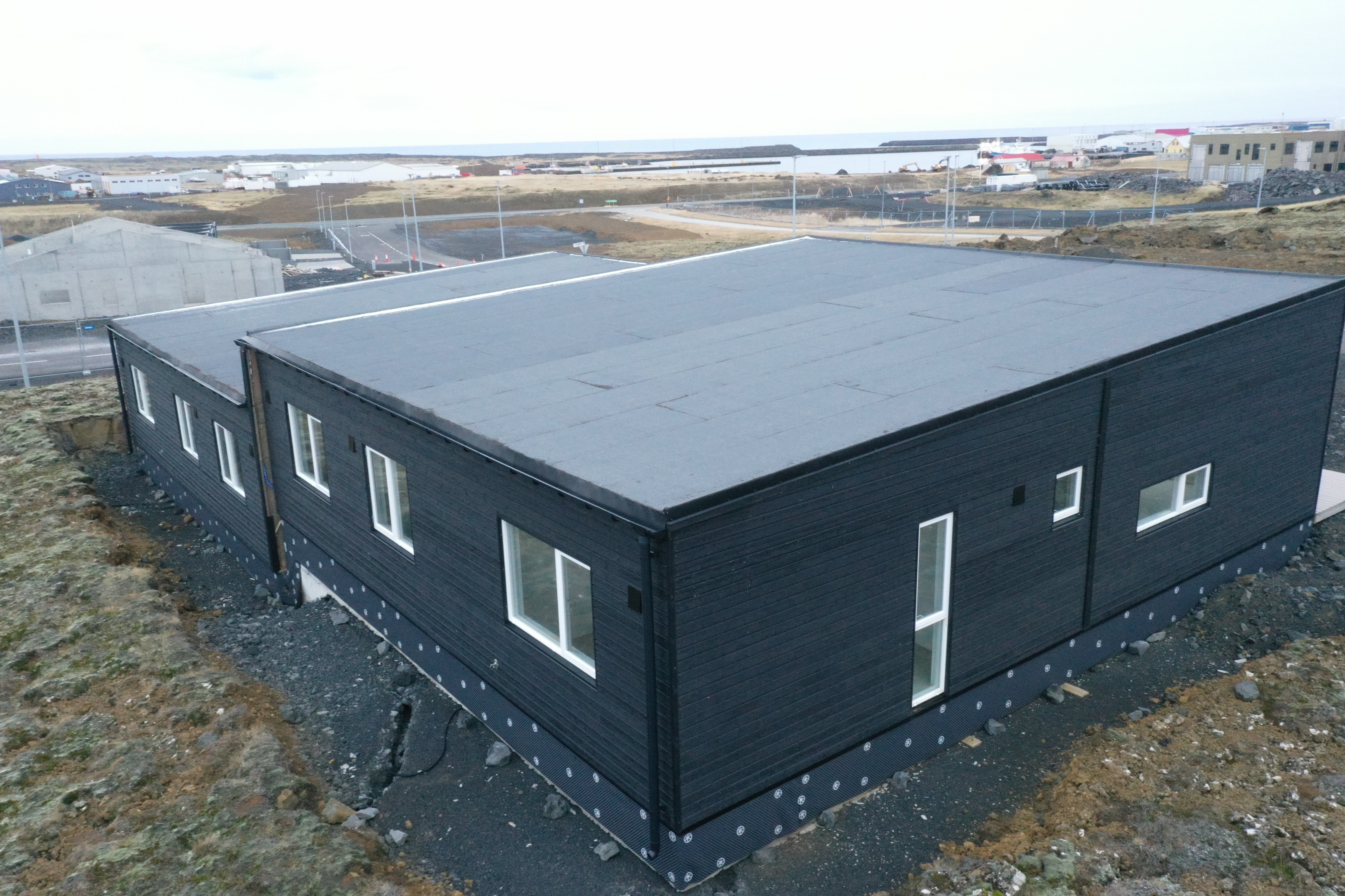 SELT / SOLD Timbureiningarhús 130 fm. til niðurtöku og flutnings. Grindavík 9