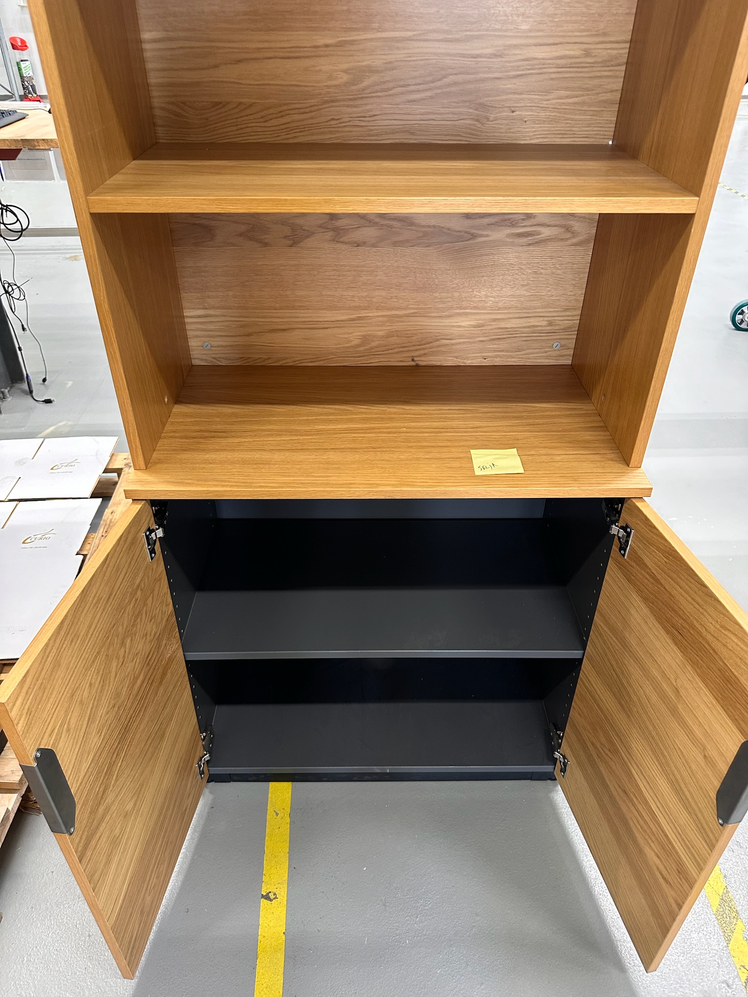 SELT / SOLD IKEA skrifstofuskápur, H160 x B80 x D45 sm. 6