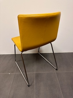 SELT / SOLD IKEA eldhússtólar, leður (8 stk.) 3