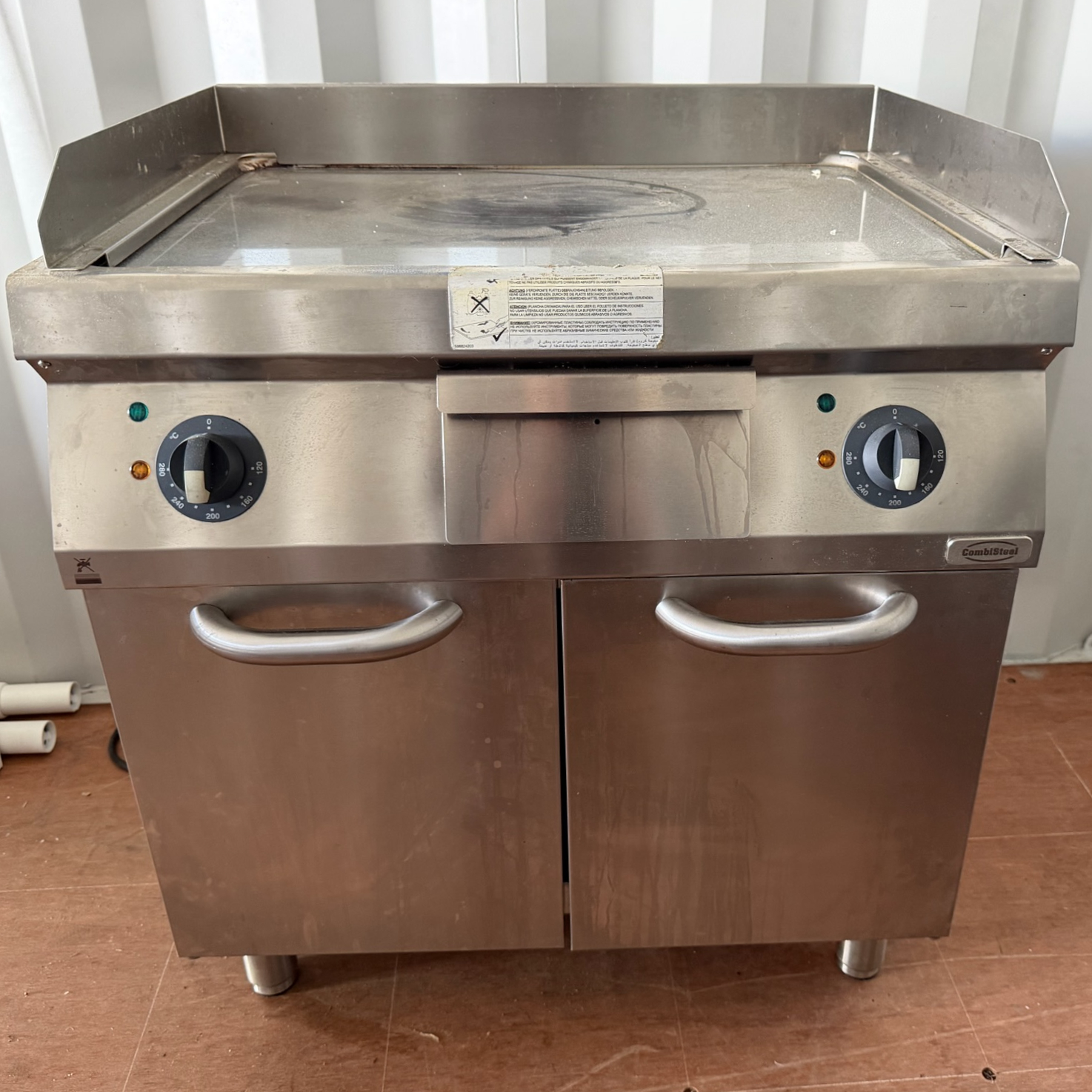 SELT / SOLD CombiSteel Plancha grill, B80sm.