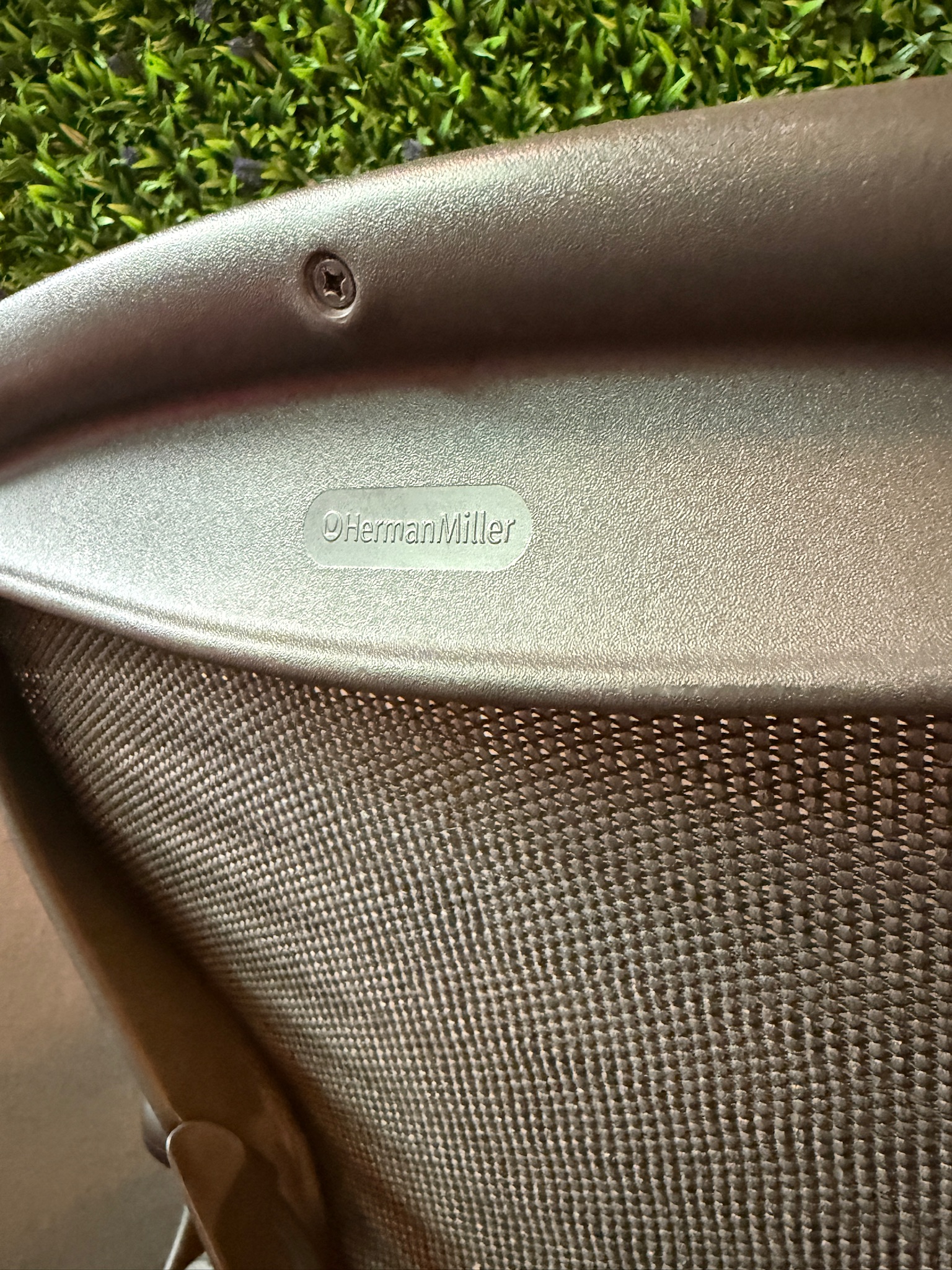 SELT / SOLD - Herman Miller Aeron með séráklæði, B stærð 7